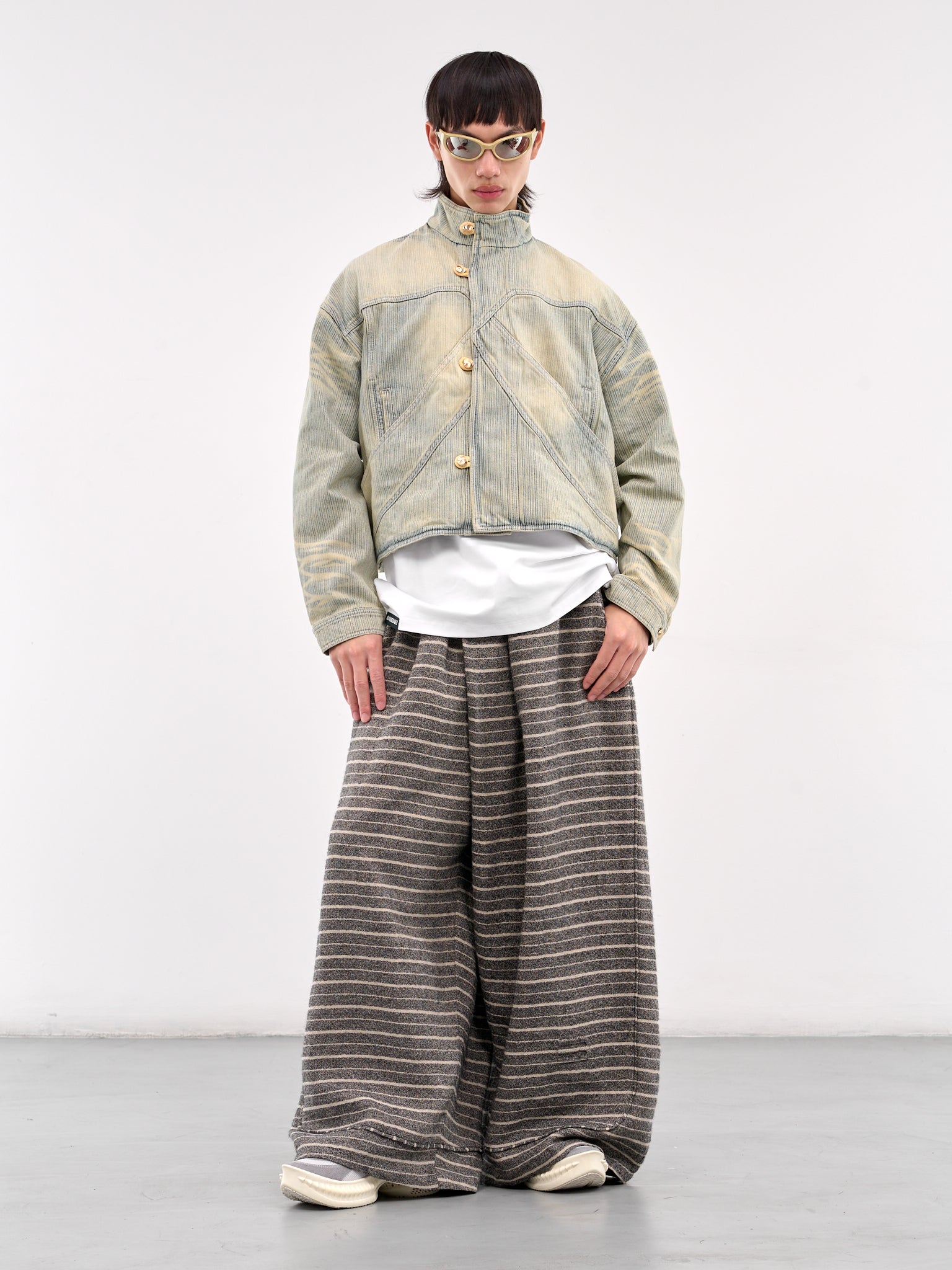 Fox Denim Stripe Jacket (N3-JK-11-IS-FOX-INDIGO-STRIPE)