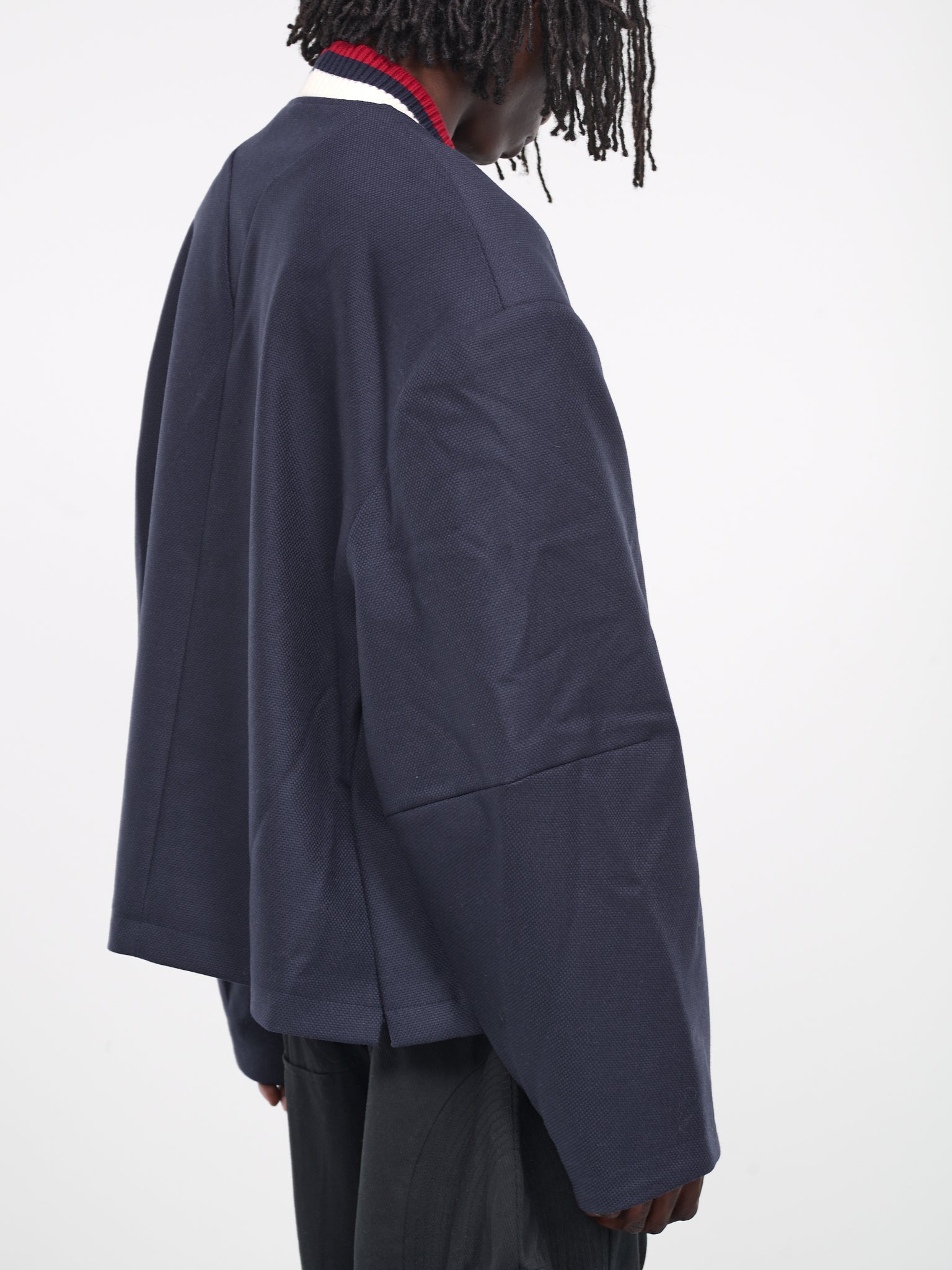 Emile Blazer Sweater (N3-N3-JK-11B-REDEEM-BLUE)