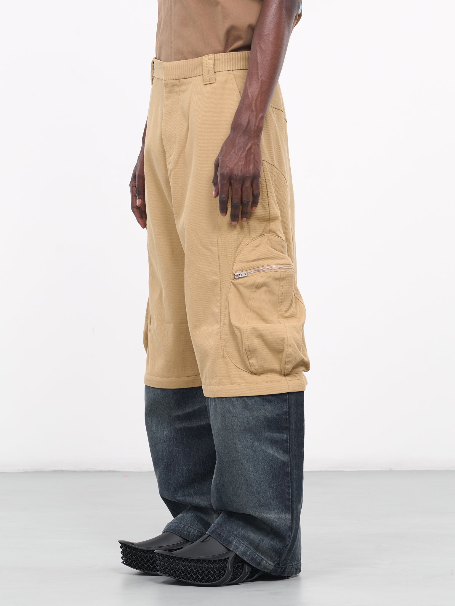 Felix Detachable Knee Cargo Jeans (N3-N3-PT-04-GOBI-CAMEL-REDEEM-)