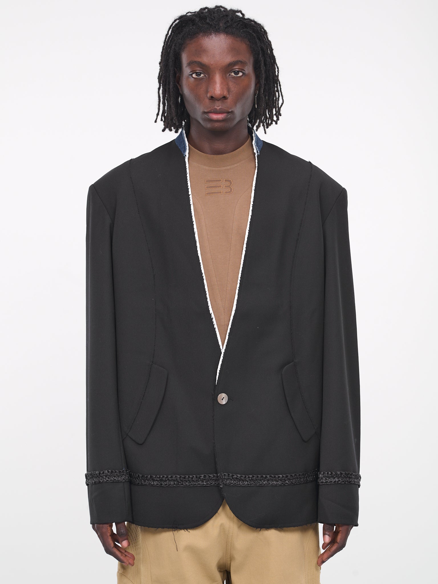Martin Cut-Away Blazer (N3-N3-JK-00A-EUPHORIC-BLACK)