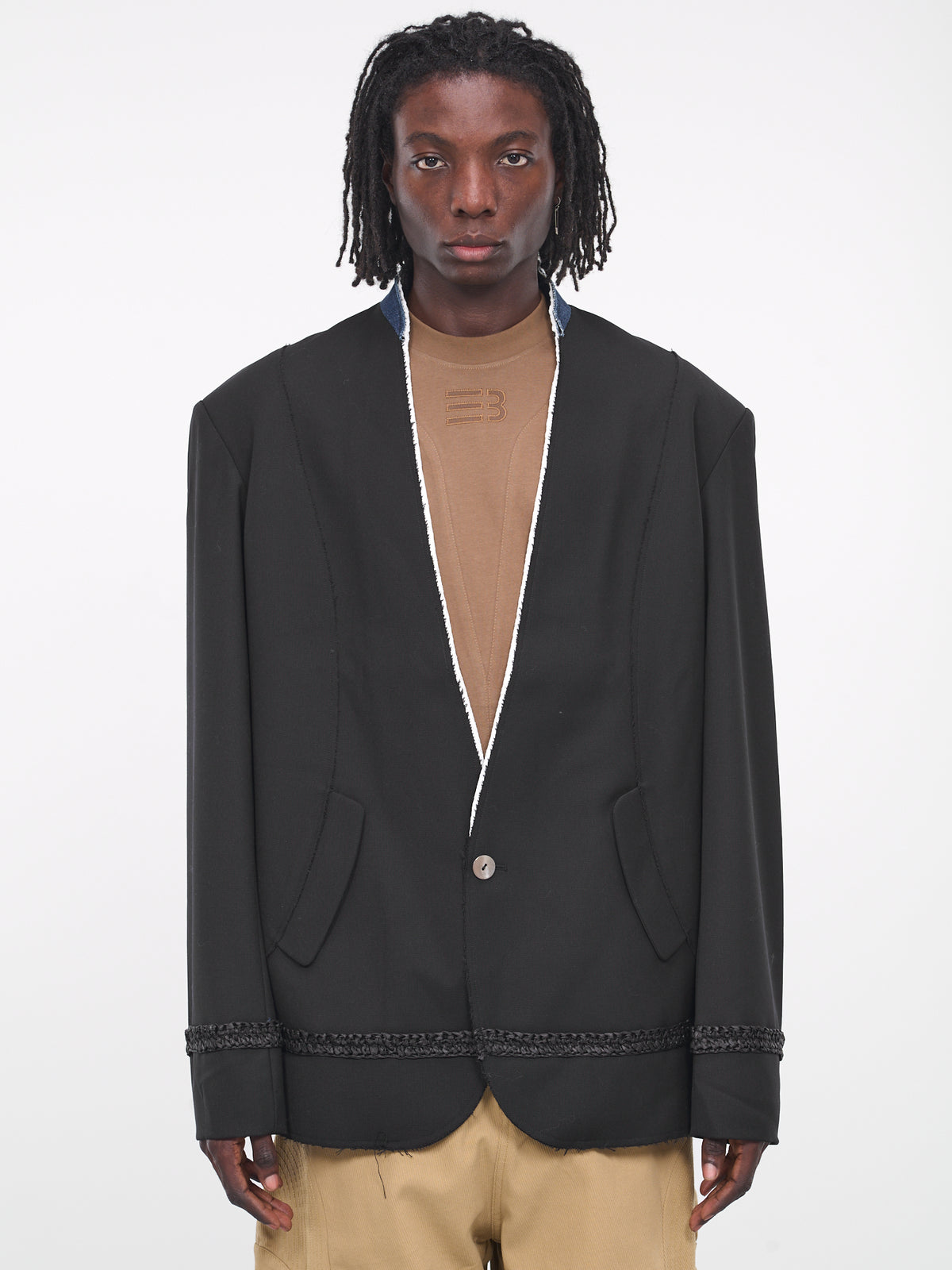 Martin Cut-Away Blazer (N3-N3-JK-00A-EUPHORIC-BLACK)