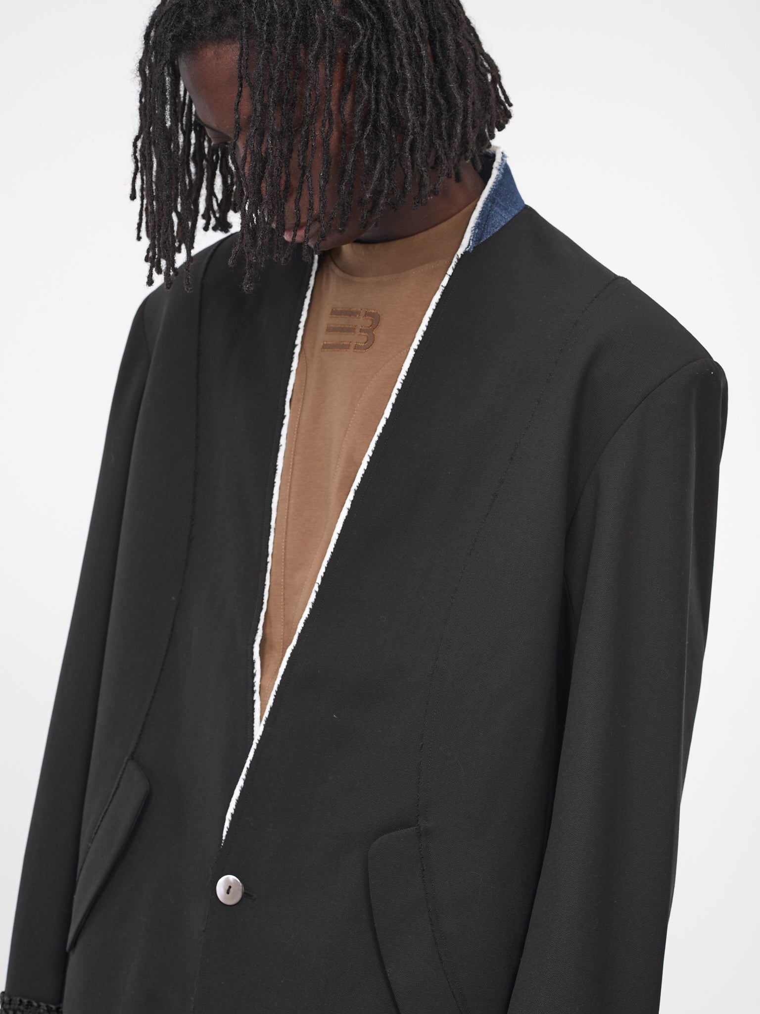 Martin Cut-Away Blazer (N3-N3-JK-00A-EUPHORIC-BLACK)