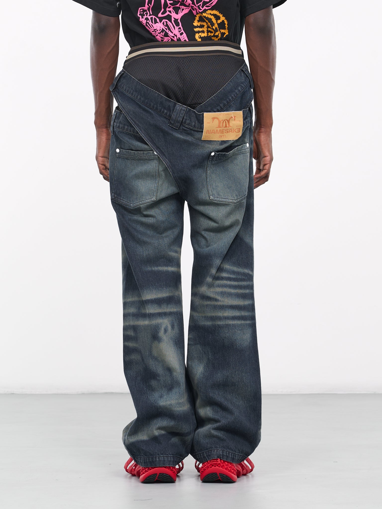 Del Cross-Over Low-Ride Jeans (N3-N3-PT-08-REDEEM-BLUE)