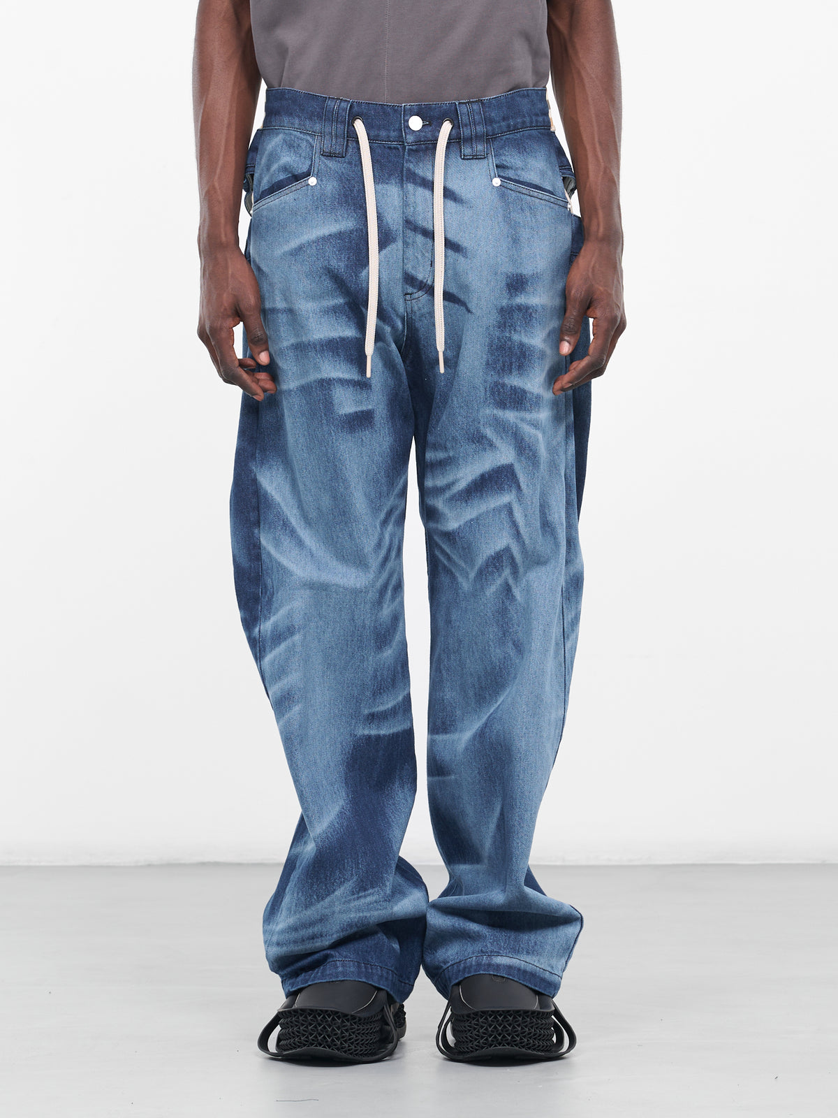 Del Cross-Over Low-Ride Jeans (N3-N3-PT-08-YALE-BLUE)