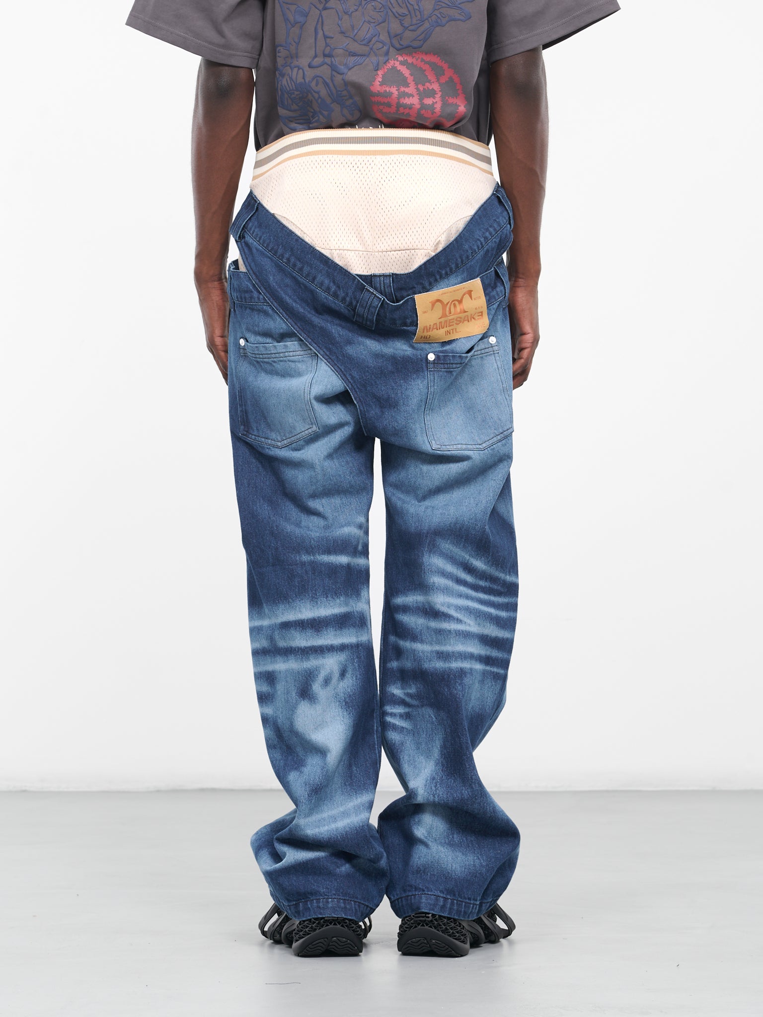 Del Cross-Over Low-Ride Jeans (N3-N3-PT-08-YALE-BLUE)