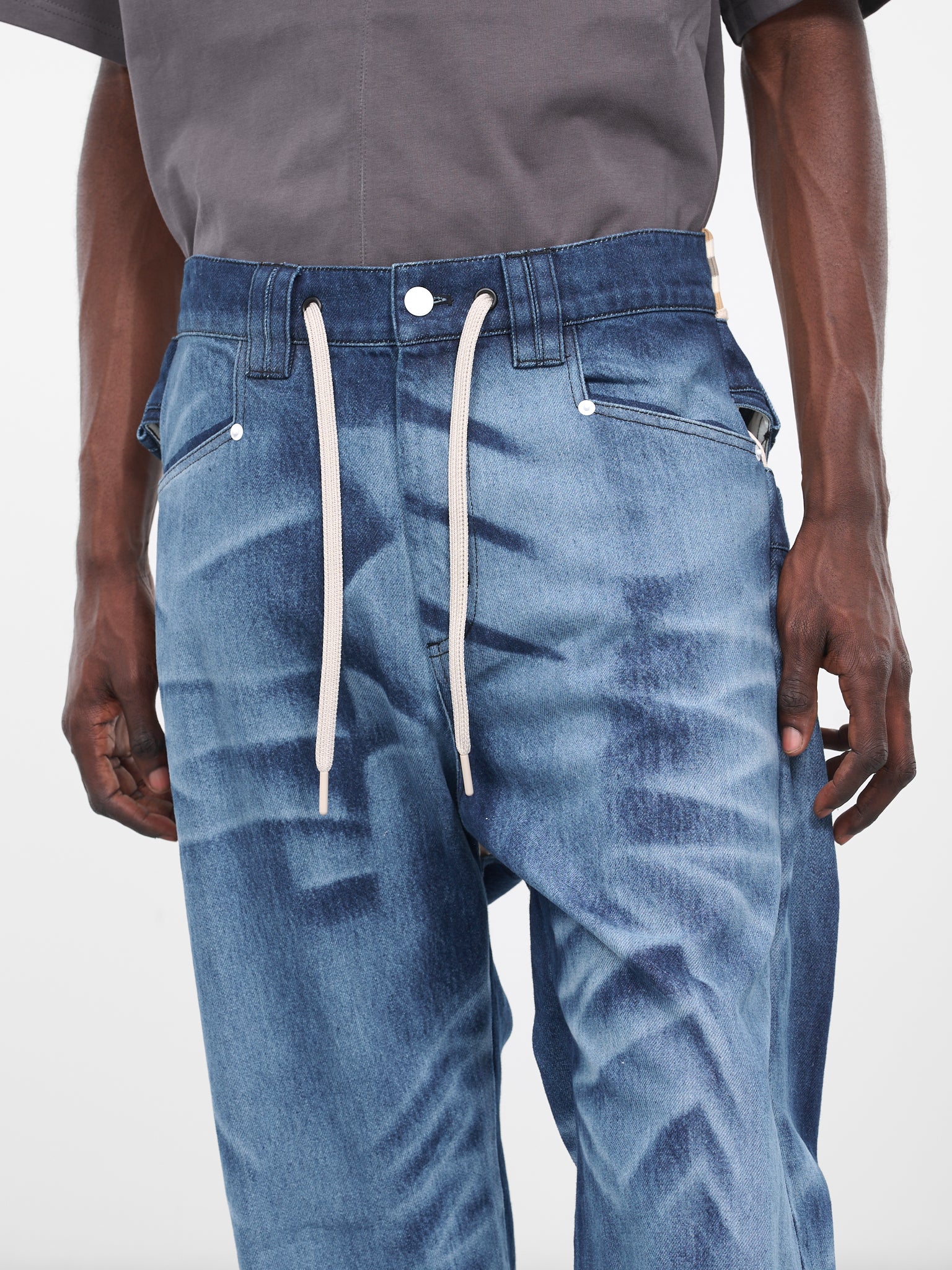 Del Cross-Over Low-Ride Jeans (N3-N3-PT-08-YALE-BLUE)