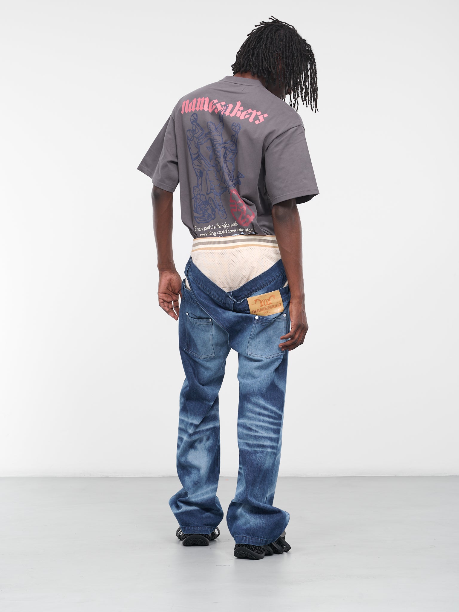 Del Cross-Over Low-Ride Jeans (N3-N3-PT-08-YALE-BLUE)