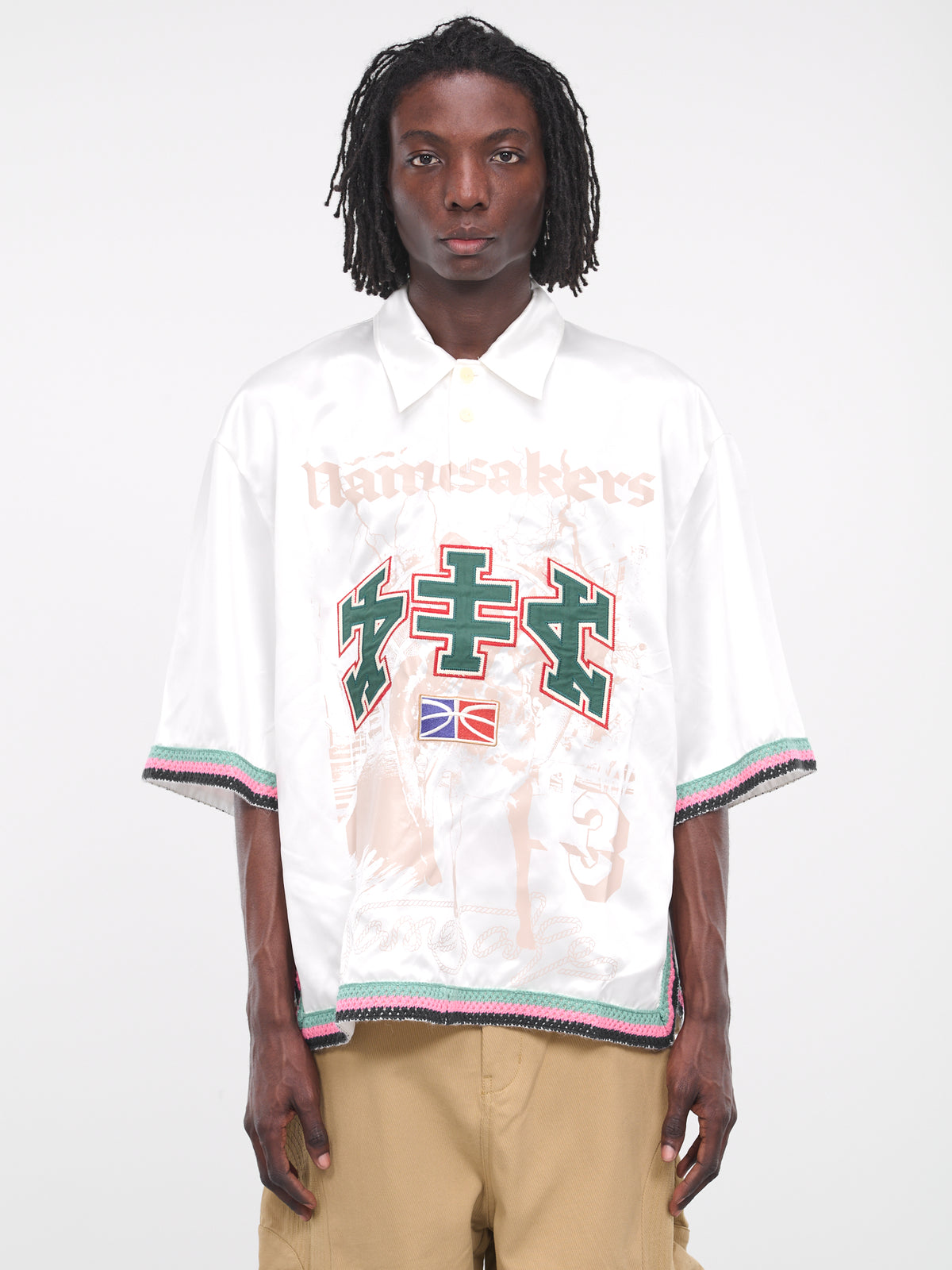 Mayo Polo Shirt (N3-N3-ST-04-GILDED-WHITE-SATIN)