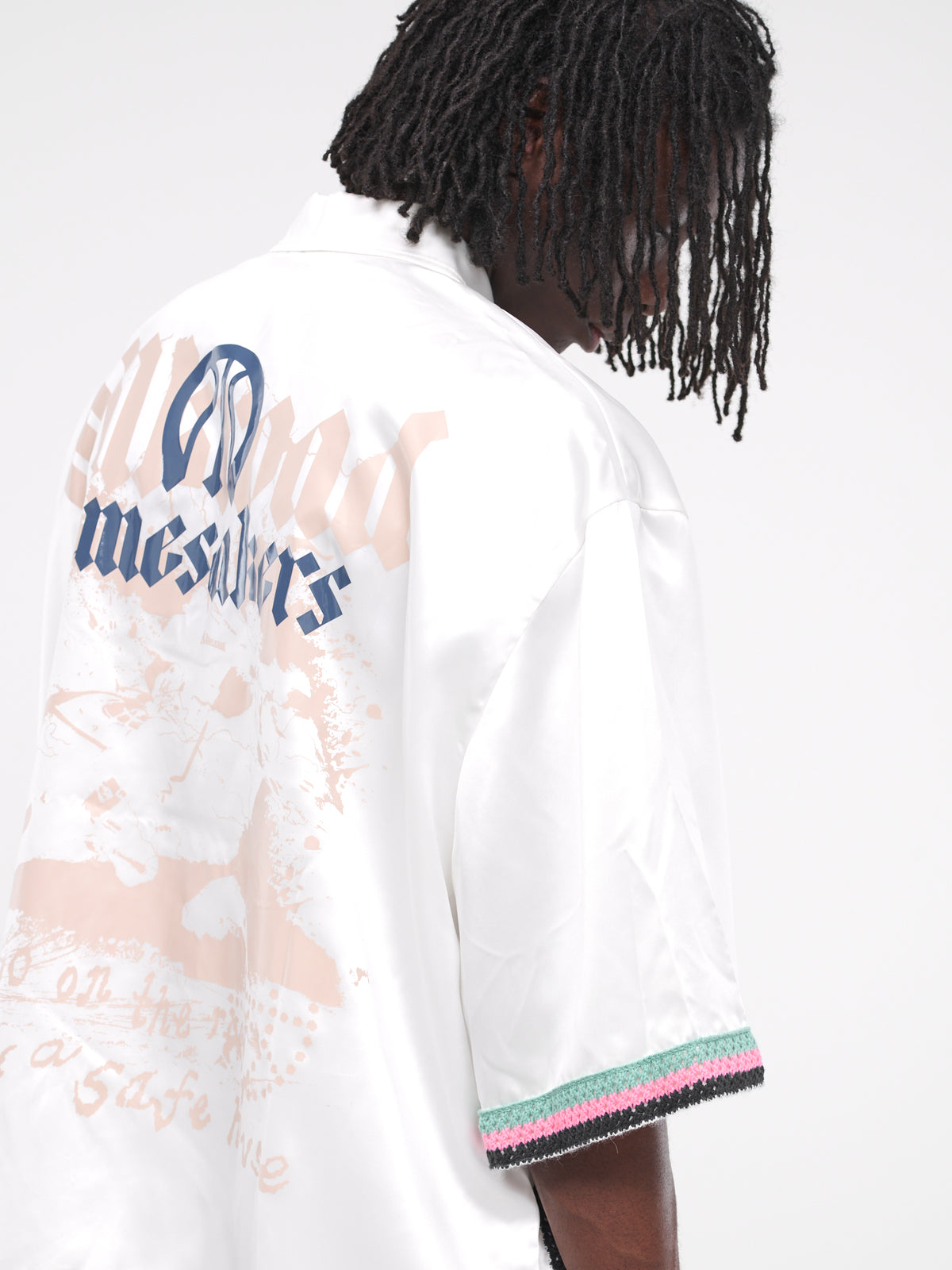 Mayo Polo Shirt (N3-N3-ST-04-GILDED-WHITE-SATIN)