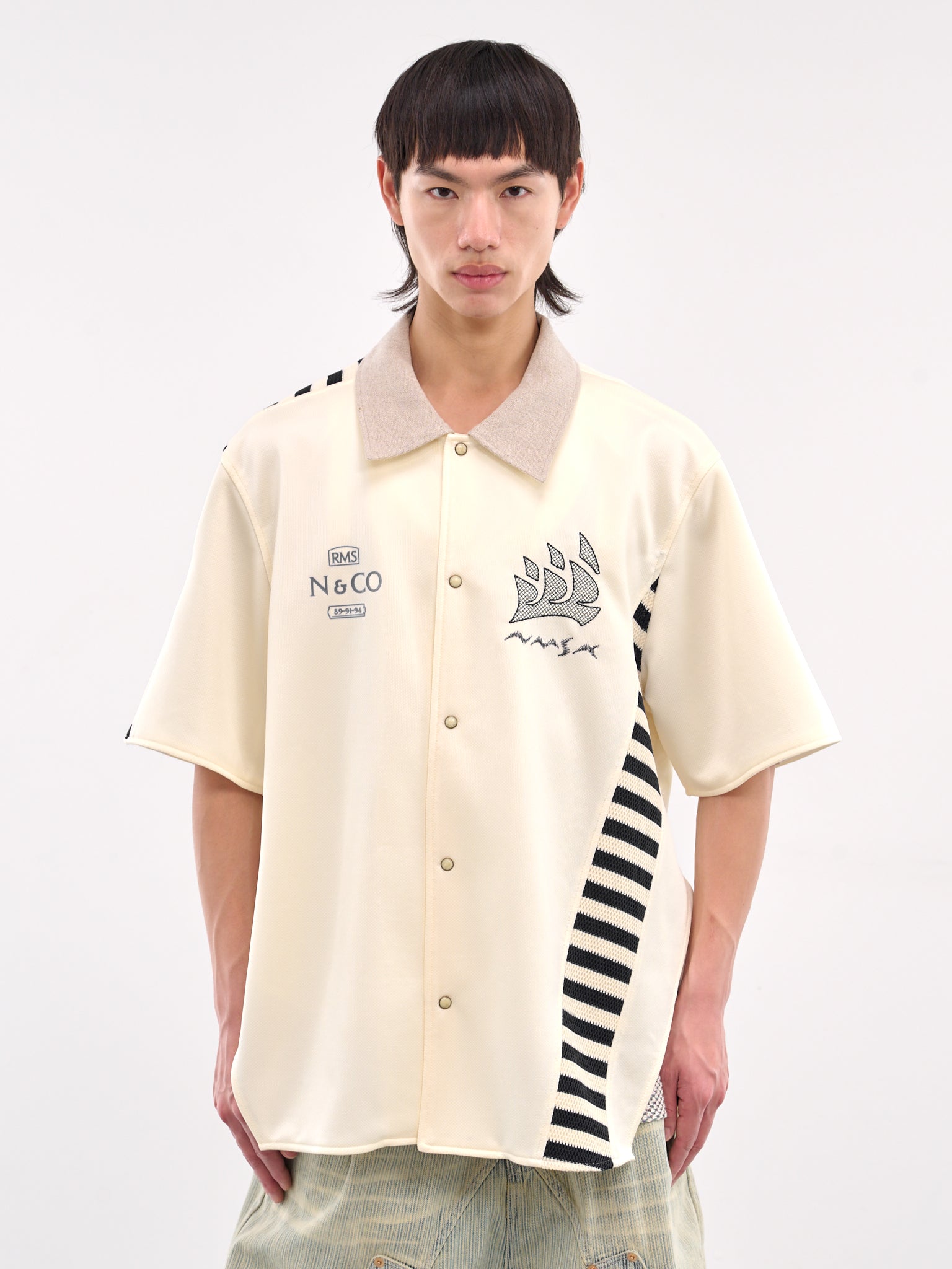 Bill Short Sleeve Shirt (N3-ST-03-CC-BILL-CANNOLI-CREAM)