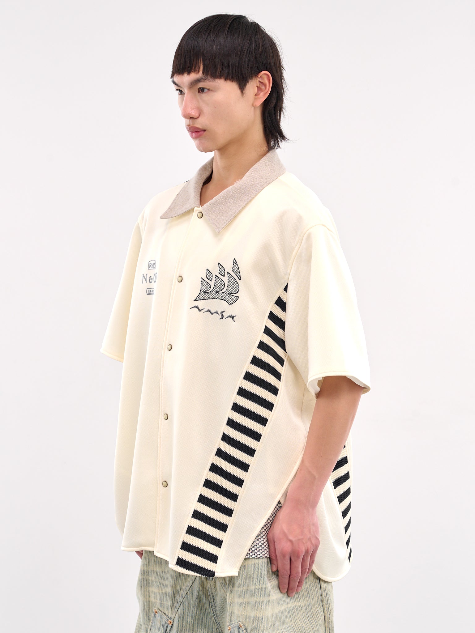 Bill Short Sleeve Shirt (N3-ST-03-CC-BILL-CANNOLI-CREAM)