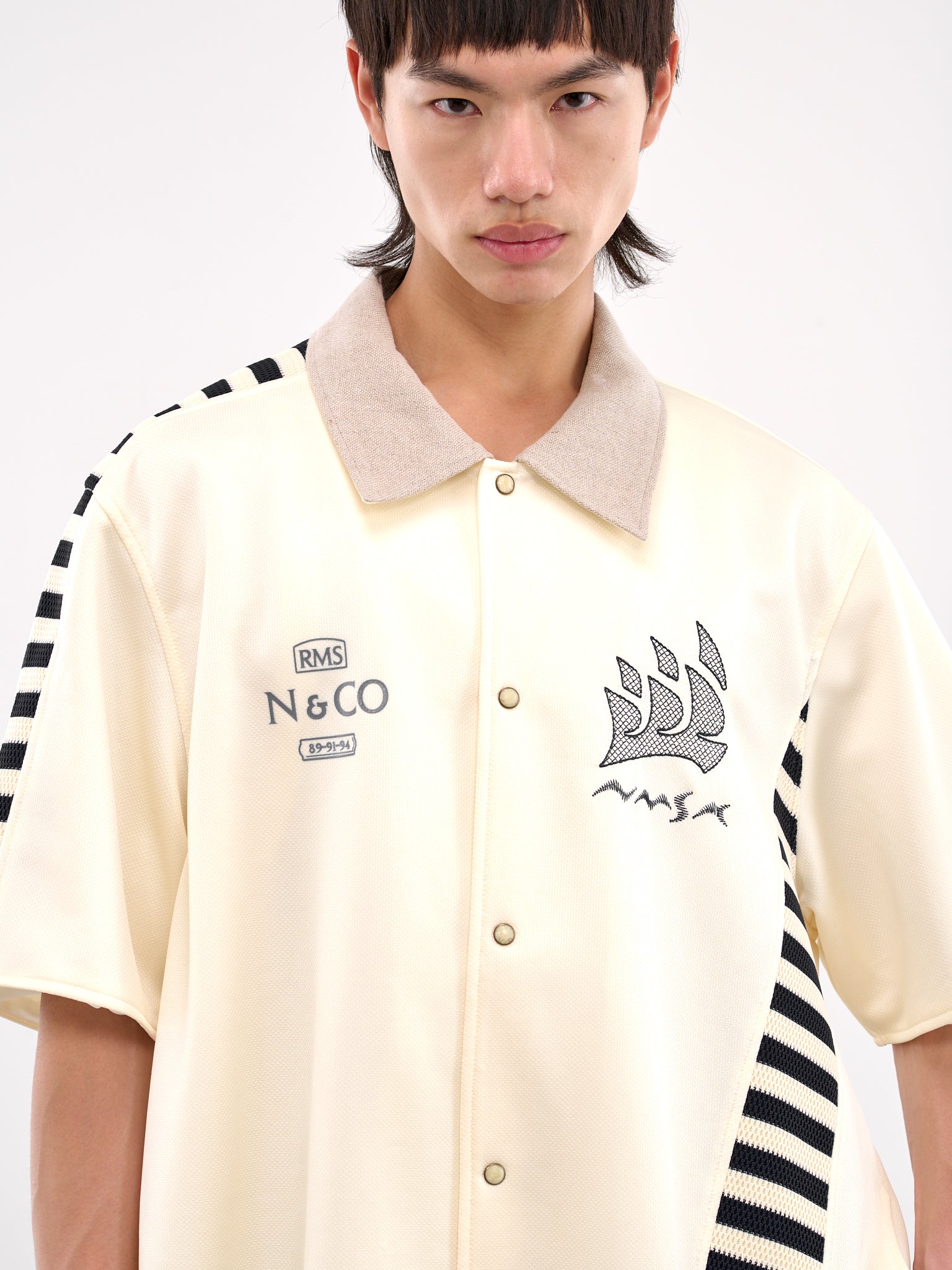 Bill Short Sleeve Shirt (N3-ST-03-CC-BILL-CANNOLI-CREAM)
