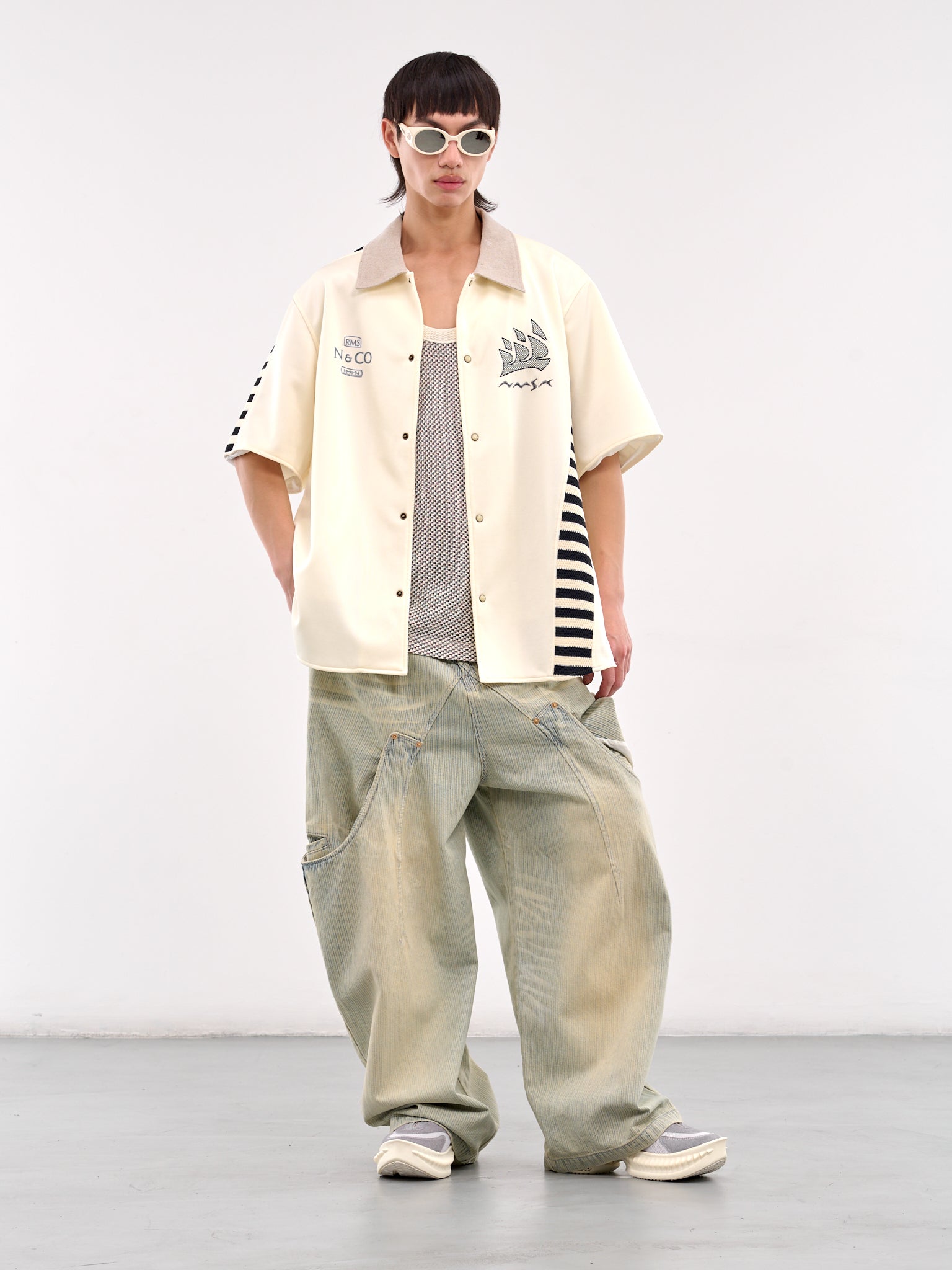 Bill Short Sleeve Shirt (N3-ST-03-CC-BILL-CANNOLI-CREAM)