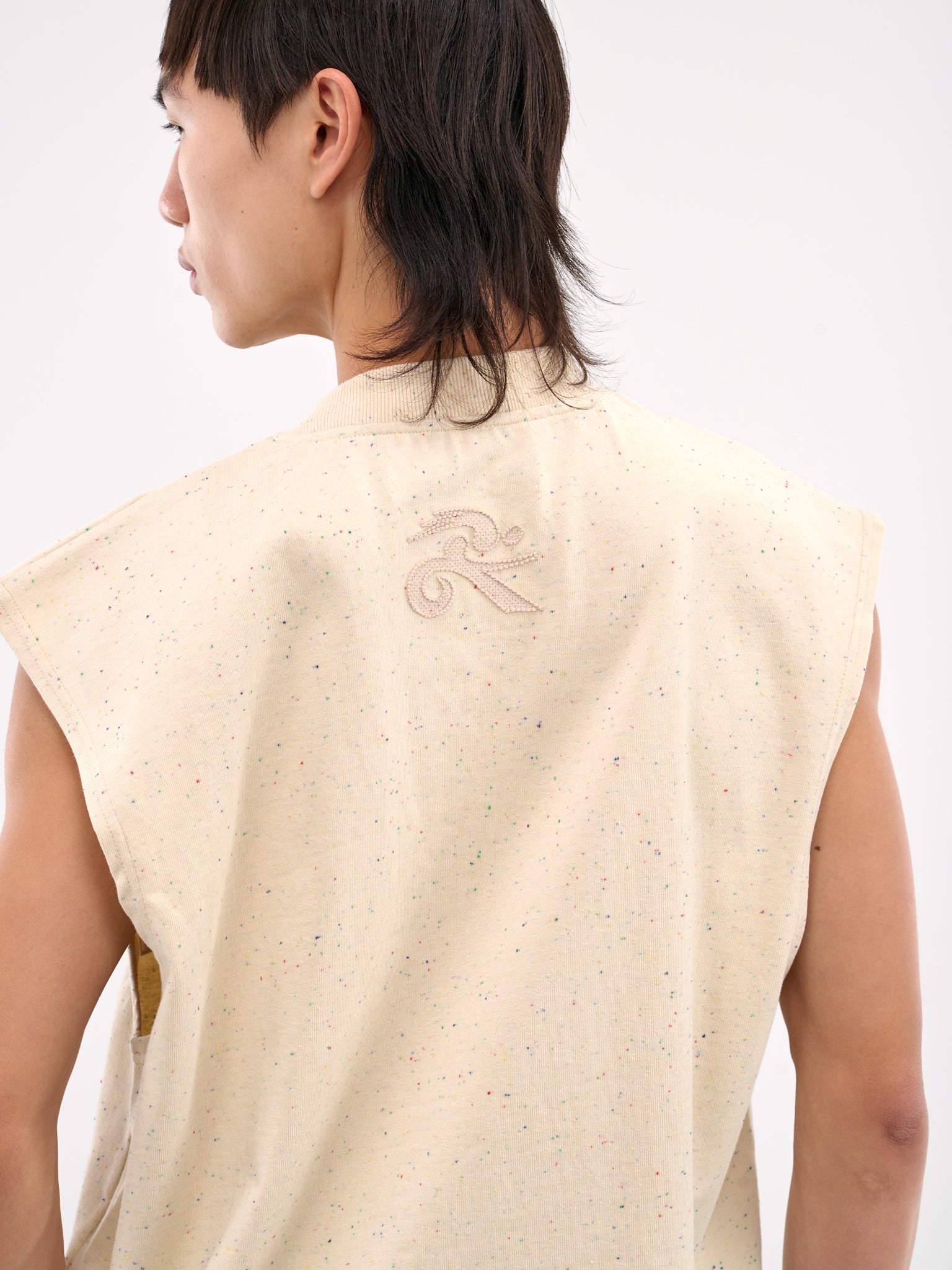 Evans Sleeveless Tee (N3-TSG-4C-CW-EVANS-CONFETTI-WH)