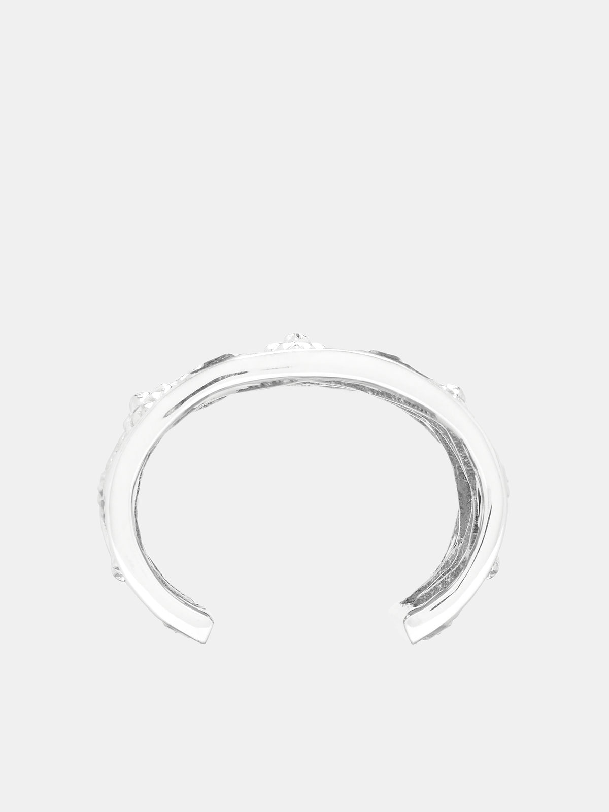 Element Of Instinct 7 Bangle (NI-B-07-SILVER)