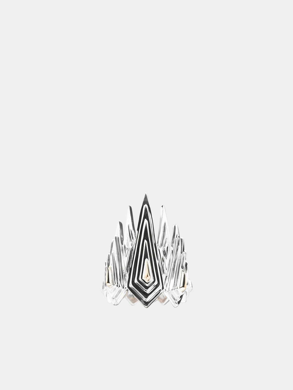Ice Blaze Ring (NI-R-11-SILVER-GOLD)