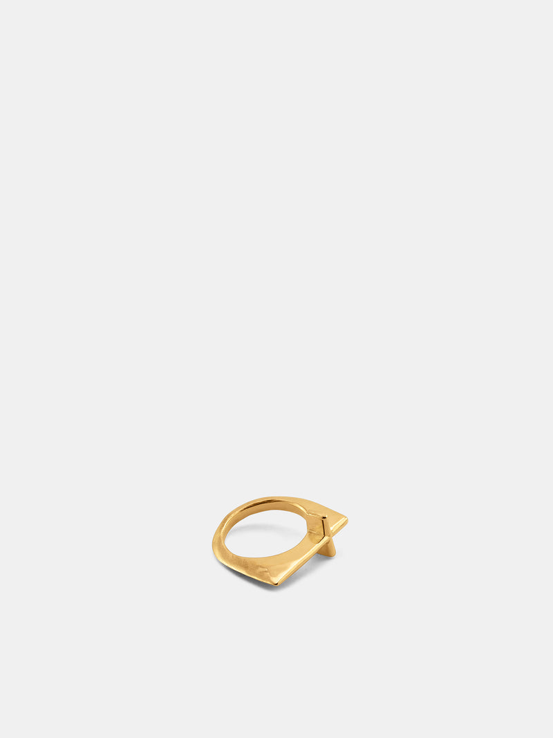 9K Gold Nightmass II Ring (NIGHTMASS-II-9K-YELLOW-GOLD)