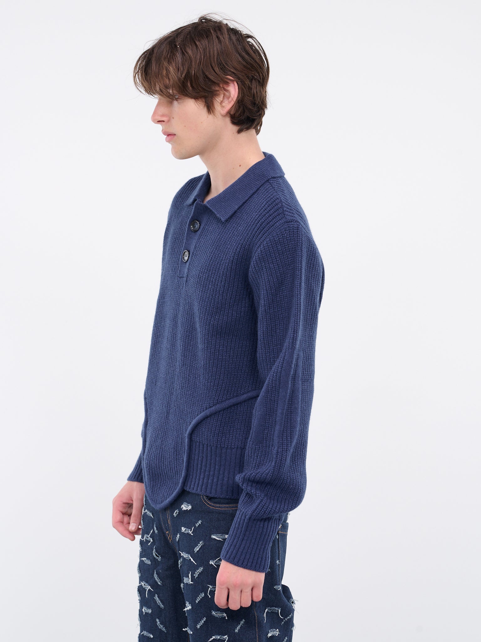 Corset Sweater (NT01-NAVY)