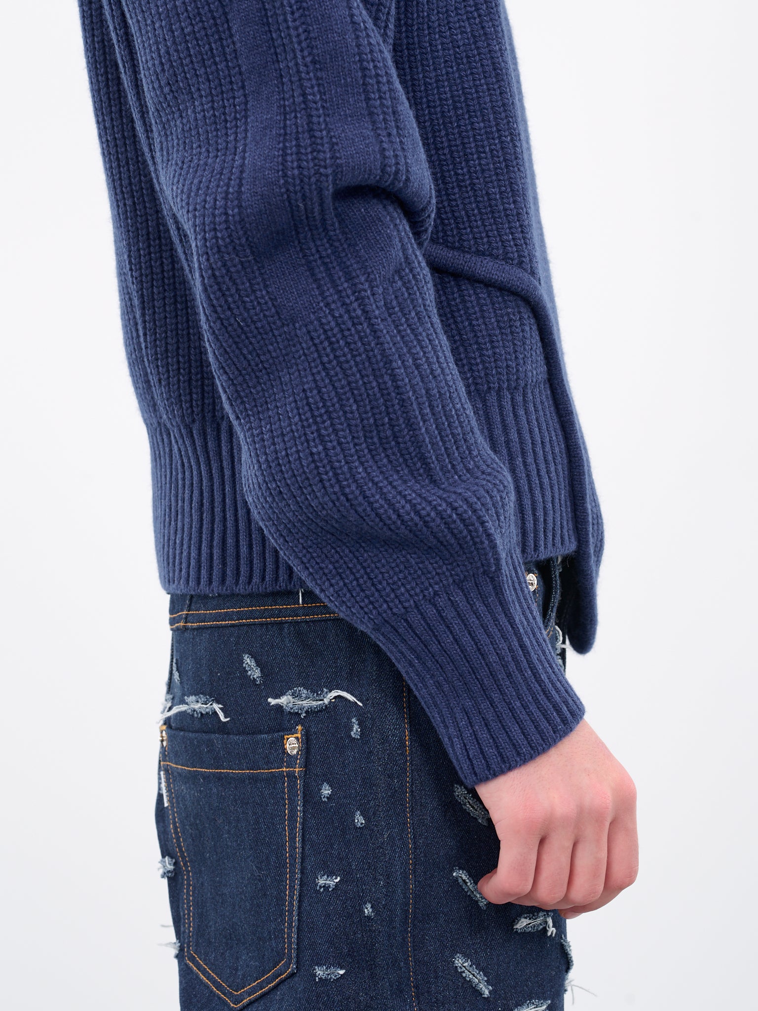 Corset Sweater (NT01-NAVY)