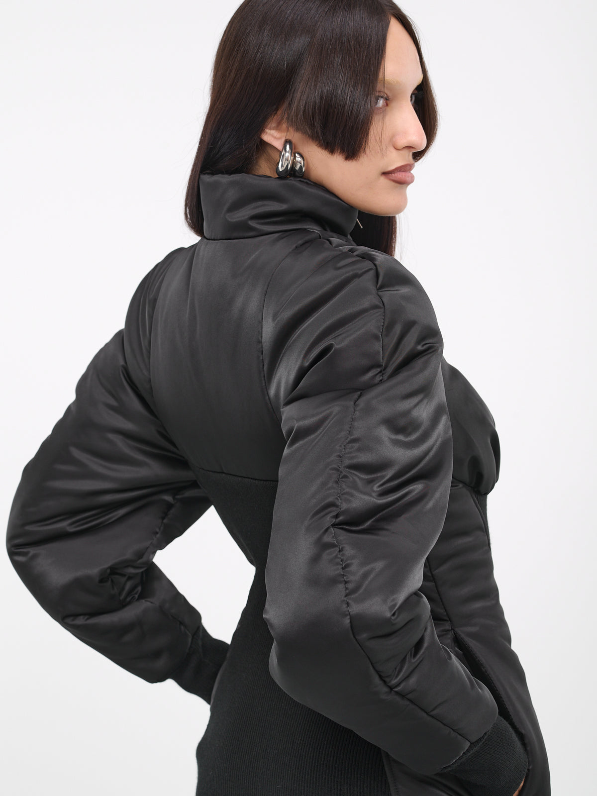 Puffer Dress (O005-BLACK)