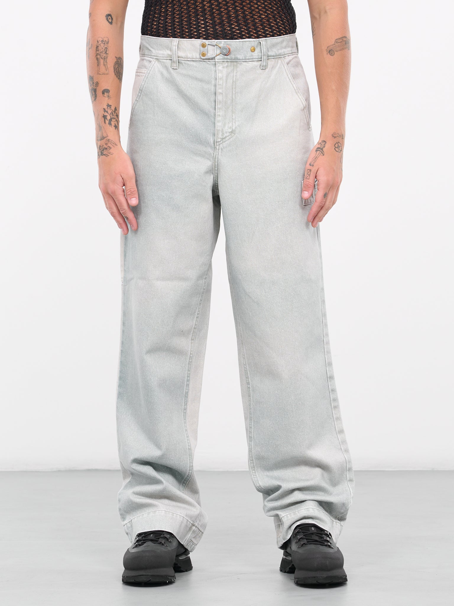 Deadstock Denim Pants (OBJ00330201-GREPAT)