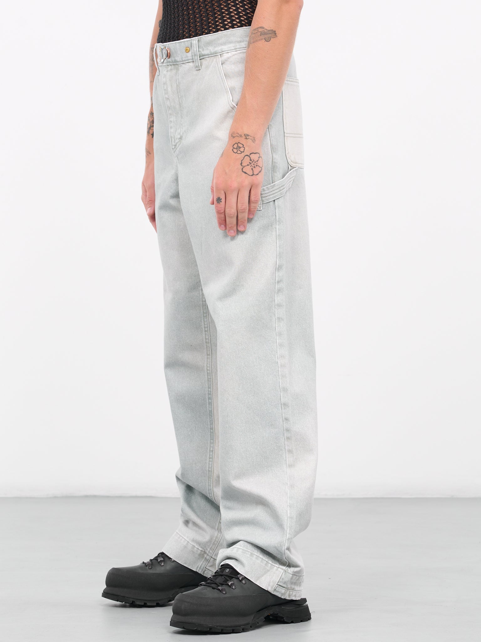 Deadstock Denim Pants (OBJ00330201-GREPAT)