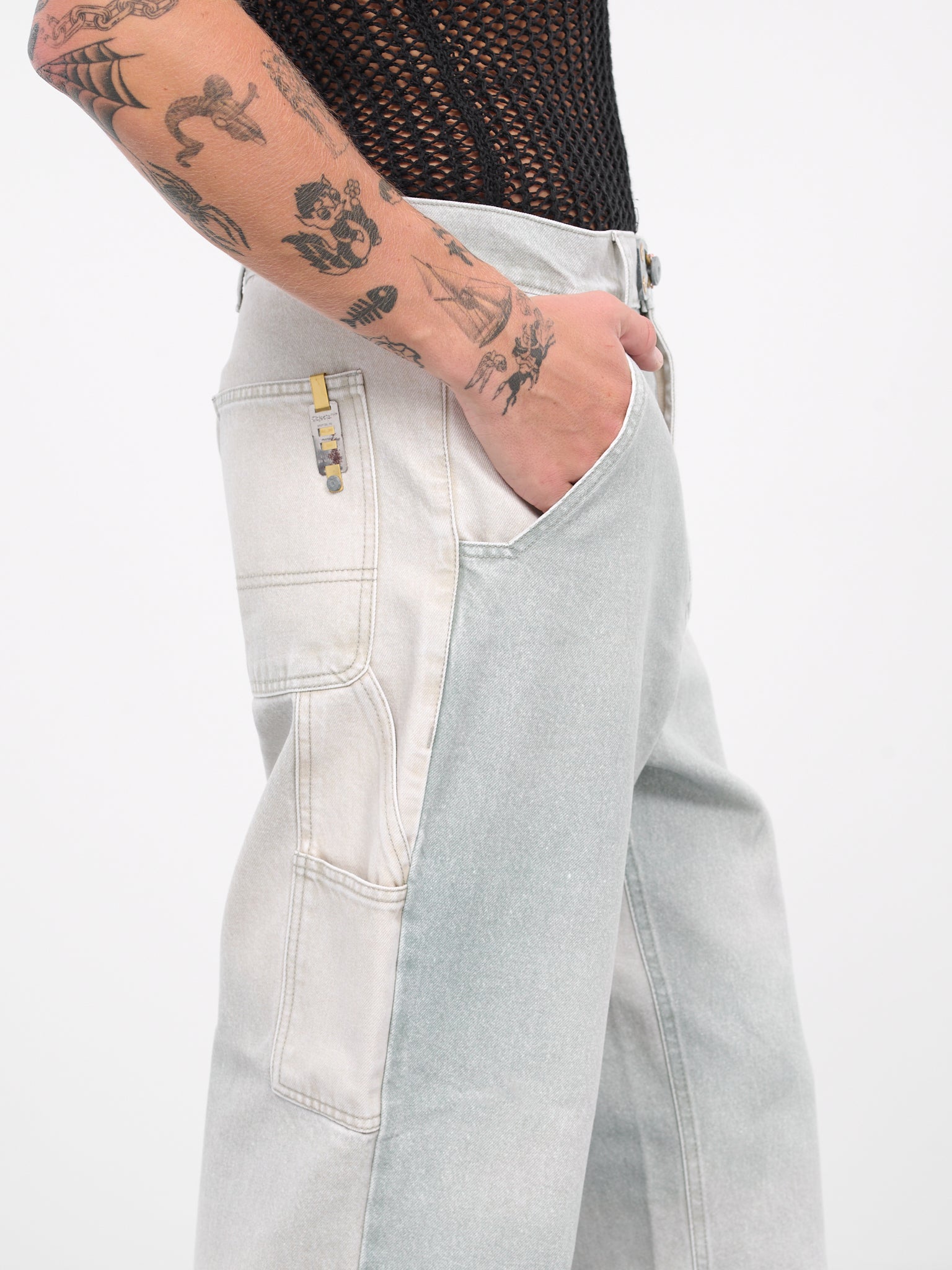 Deadstock Denim Pants (OBJ00330201-GREPAT)