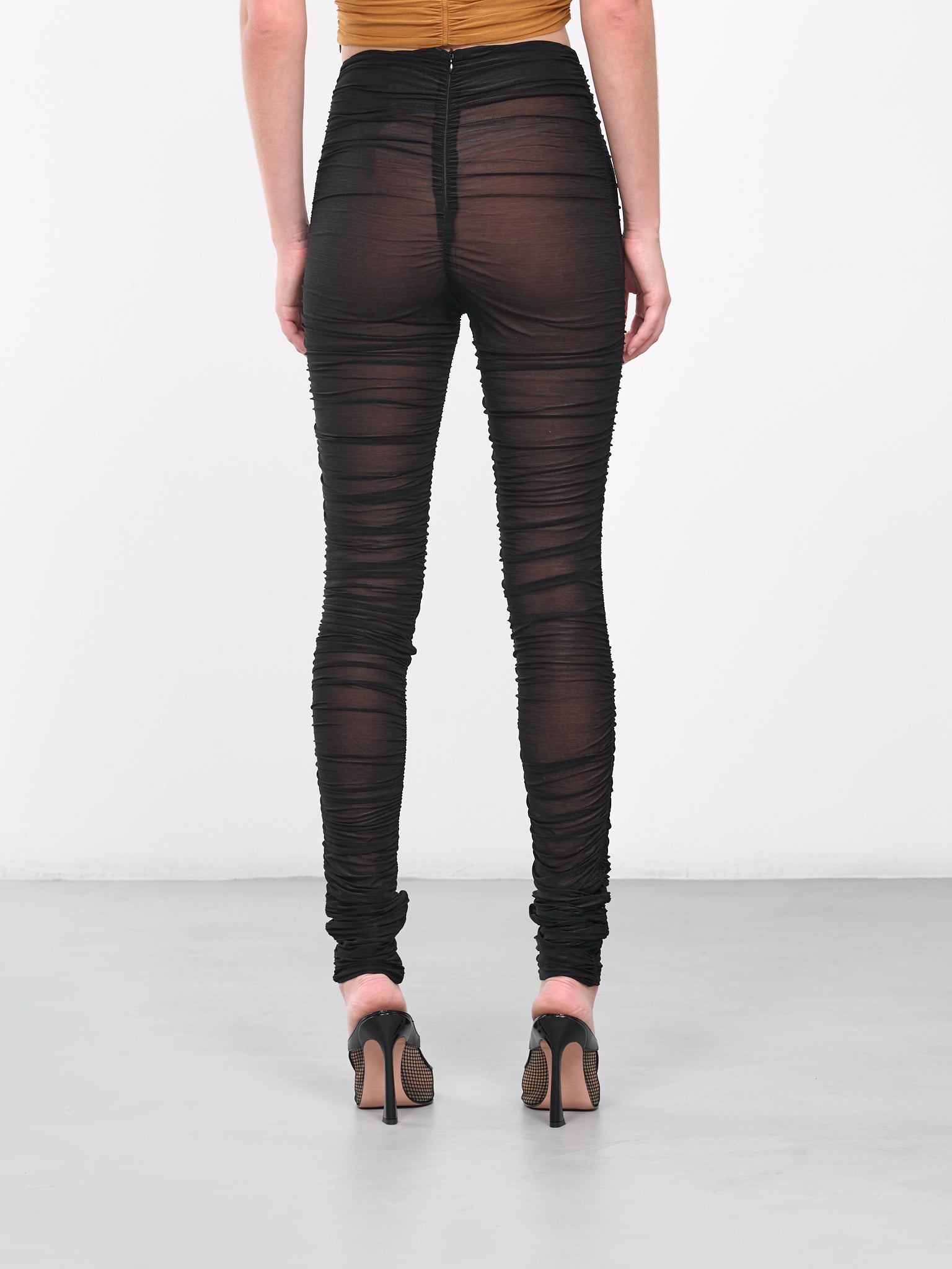 Ruched Trousers (OCILT0-BLACK)