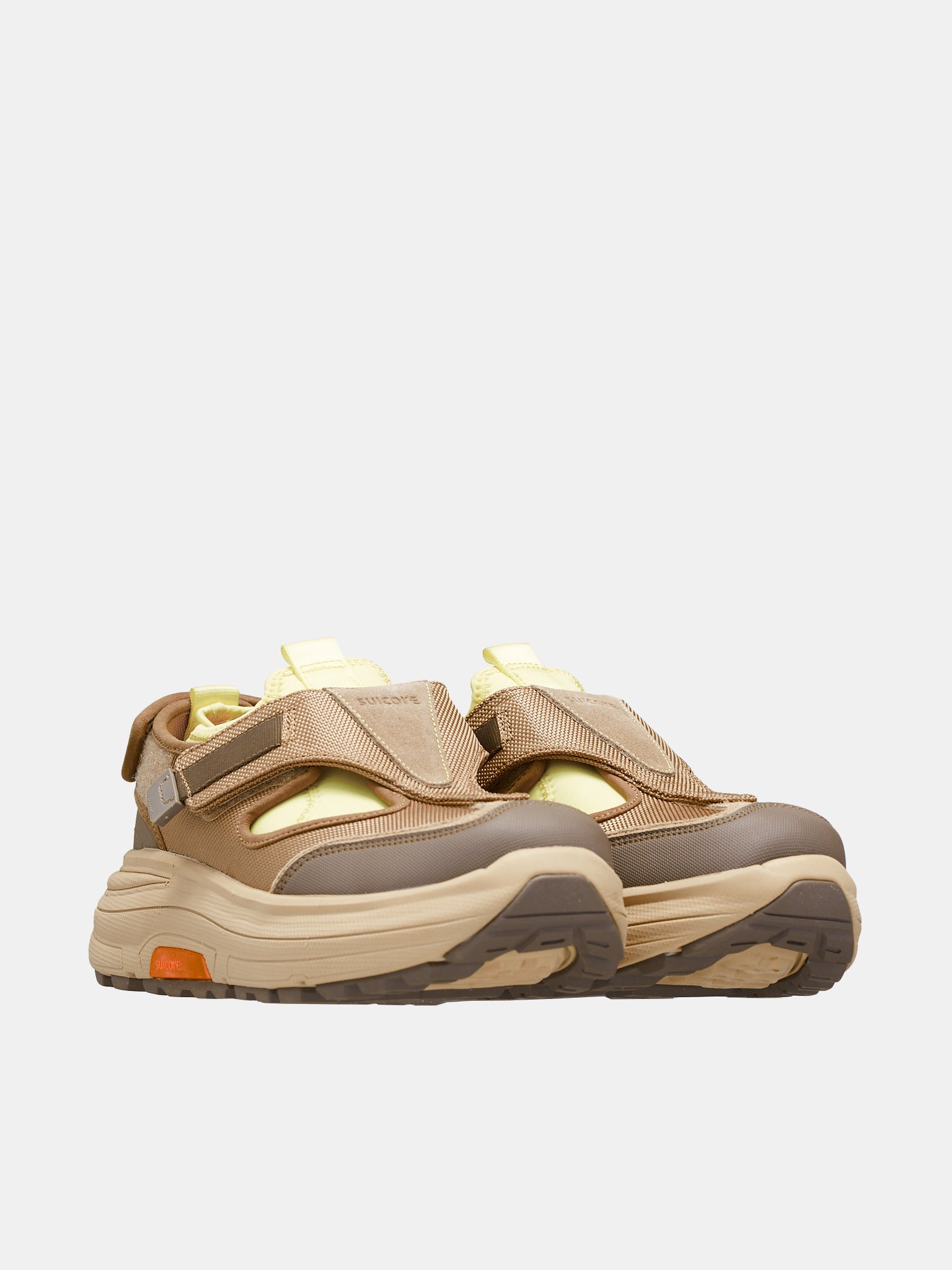 Tred Sneakers (OG-349-BEIGE-YELLOW)