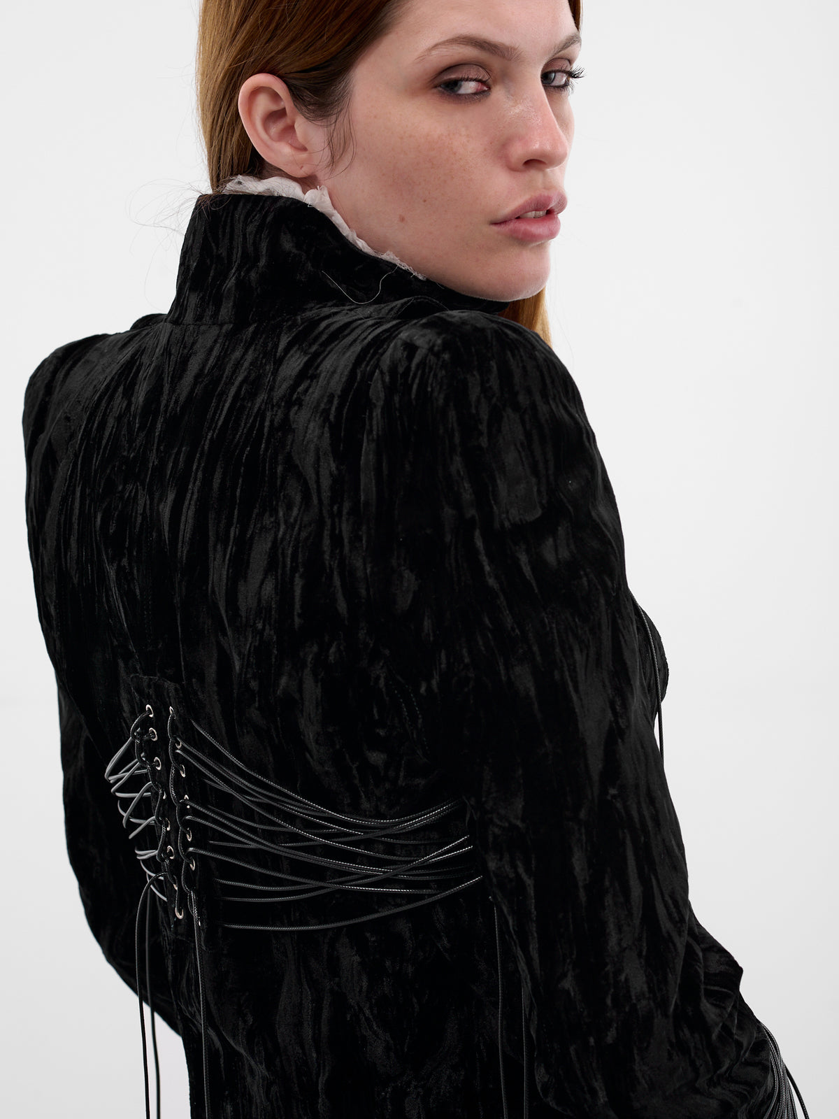 Black Old Waves Tailored Jacket (OLD-WAVES-JACKET-BLACK)