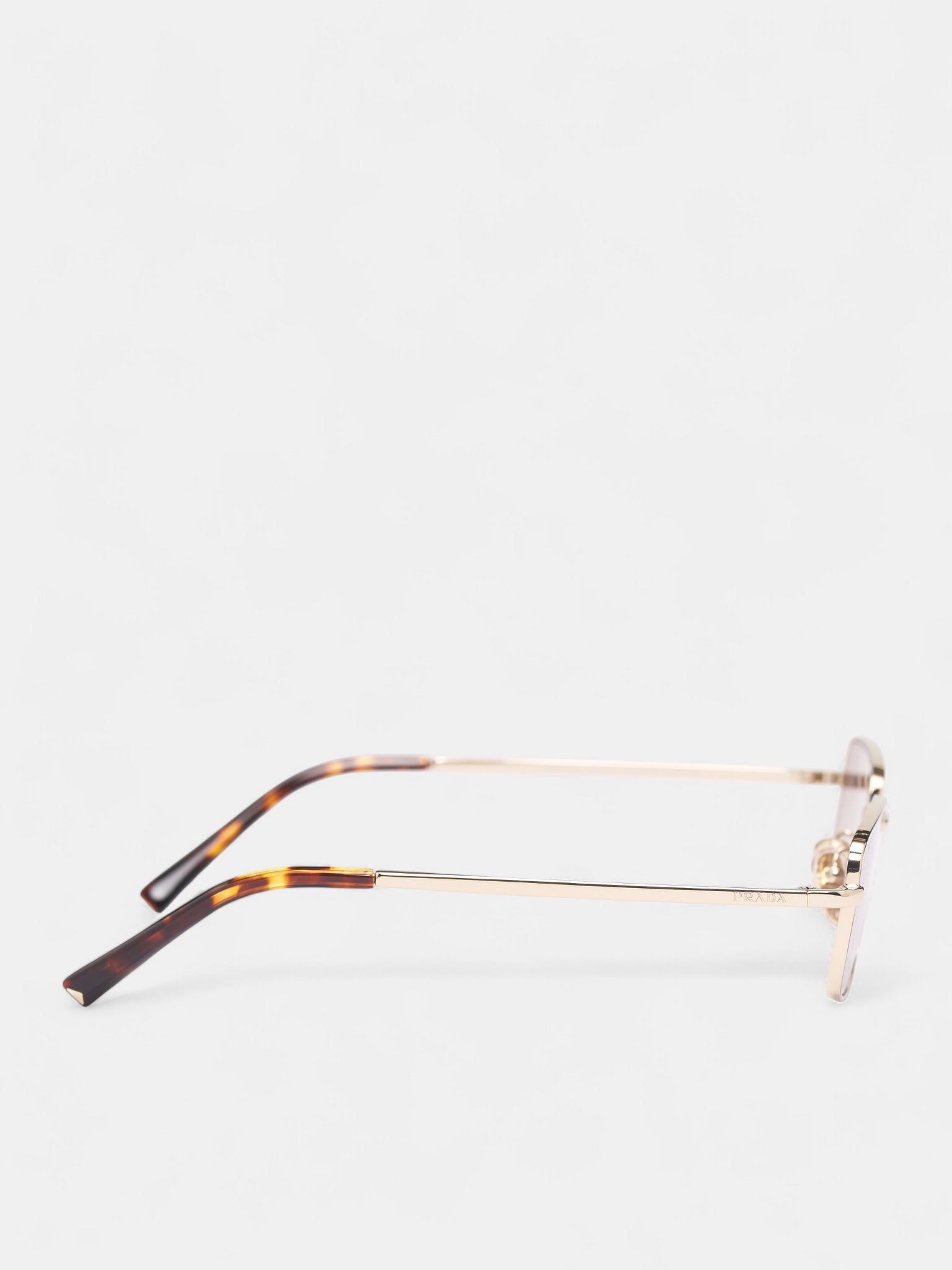 Gold Gradient A60S Rectangle Sunglasses (OPR-A605-PALE-GOLD-BLUE-SILVER)
