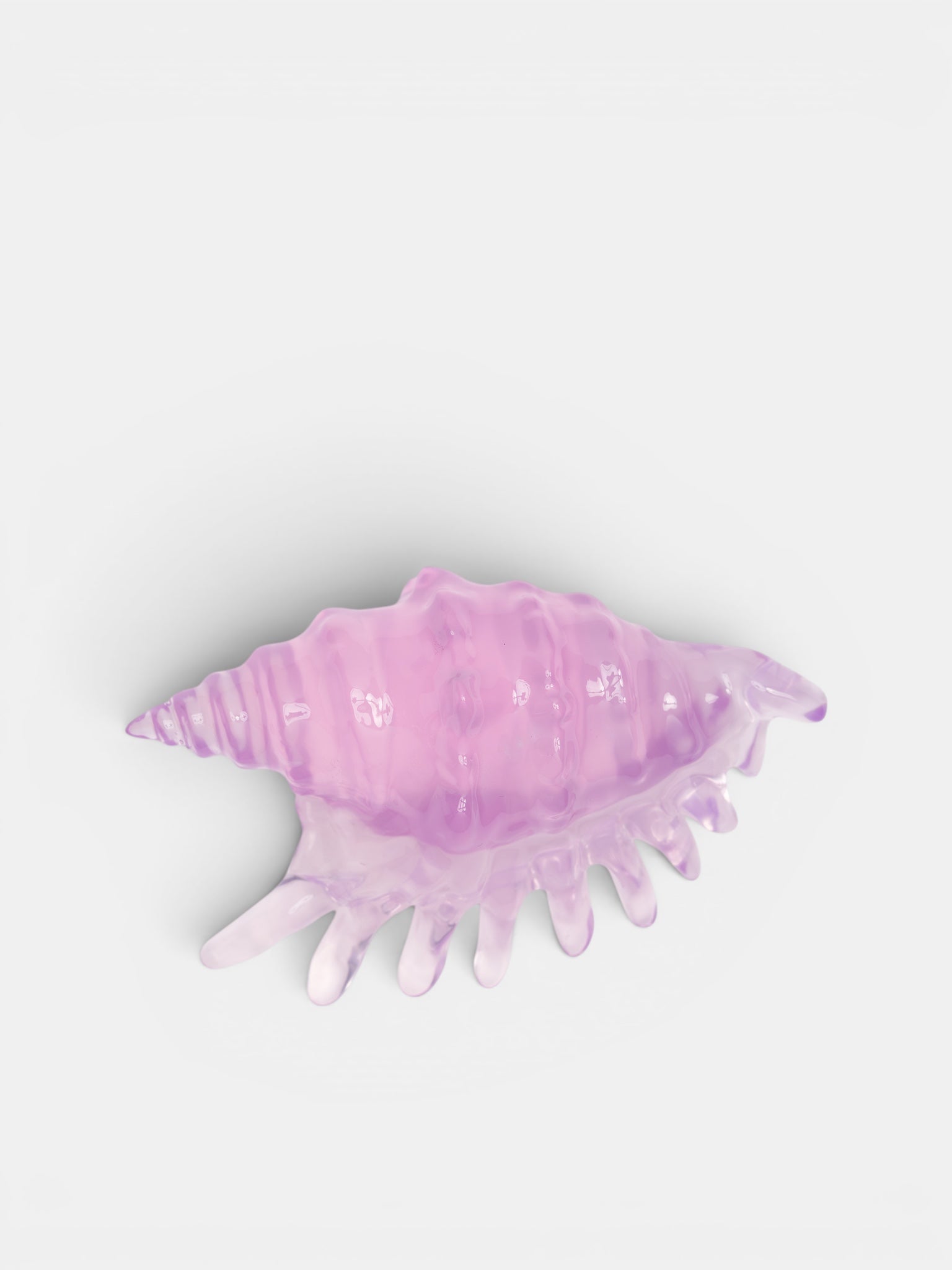 Pink Shell Hair Comb (OT01-PINK)