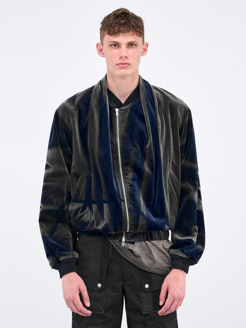 Sun Bleached Velvet Jacket (OU05-NAVY)