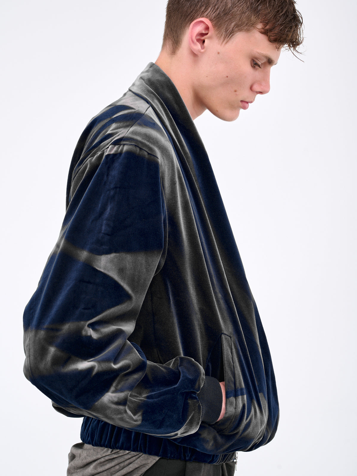 Sun Bleached Velvet Jacket (OU05-NAVY)