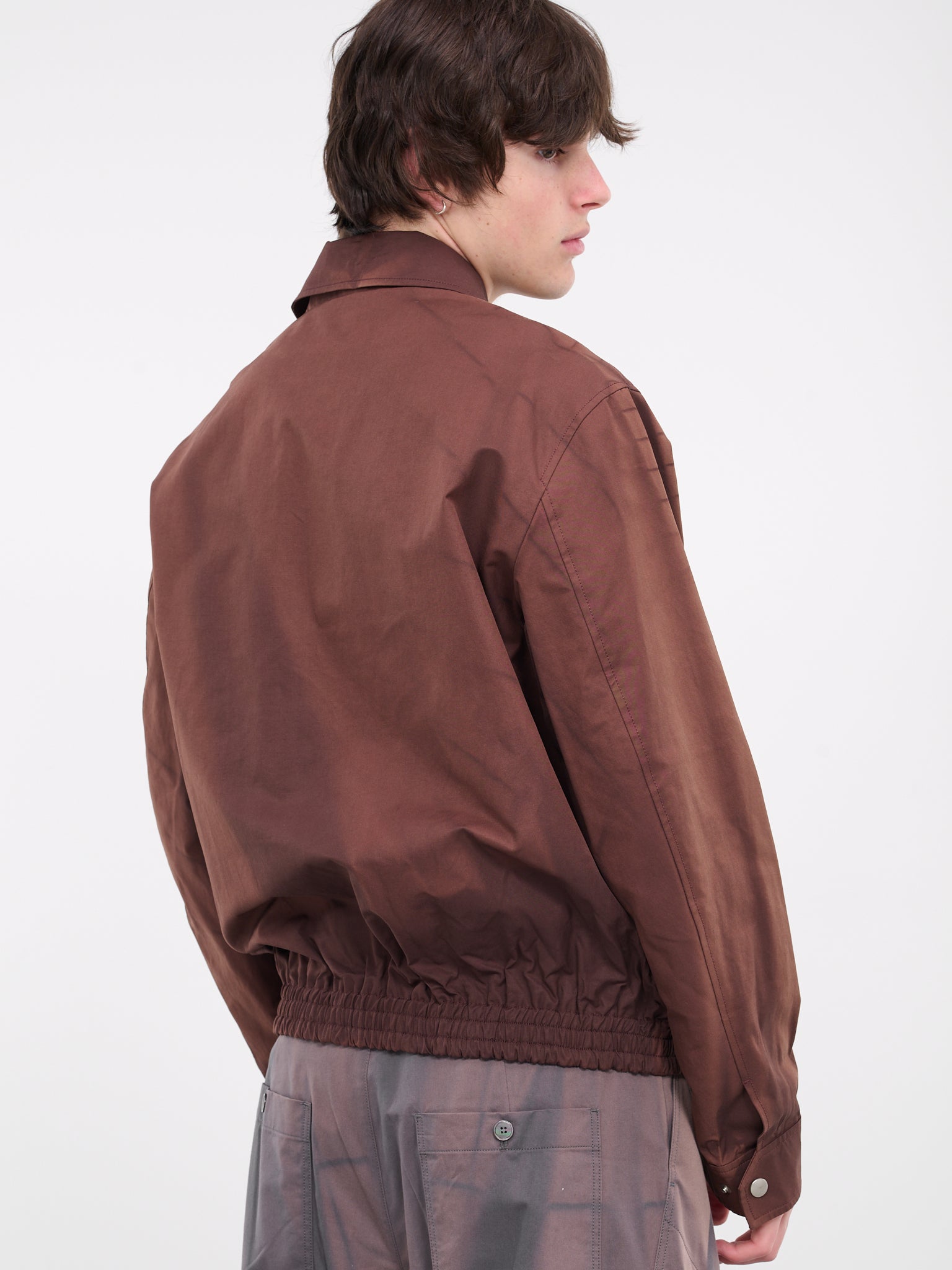 Sun-Bleached Darted Blouson (OU10-BROWN)