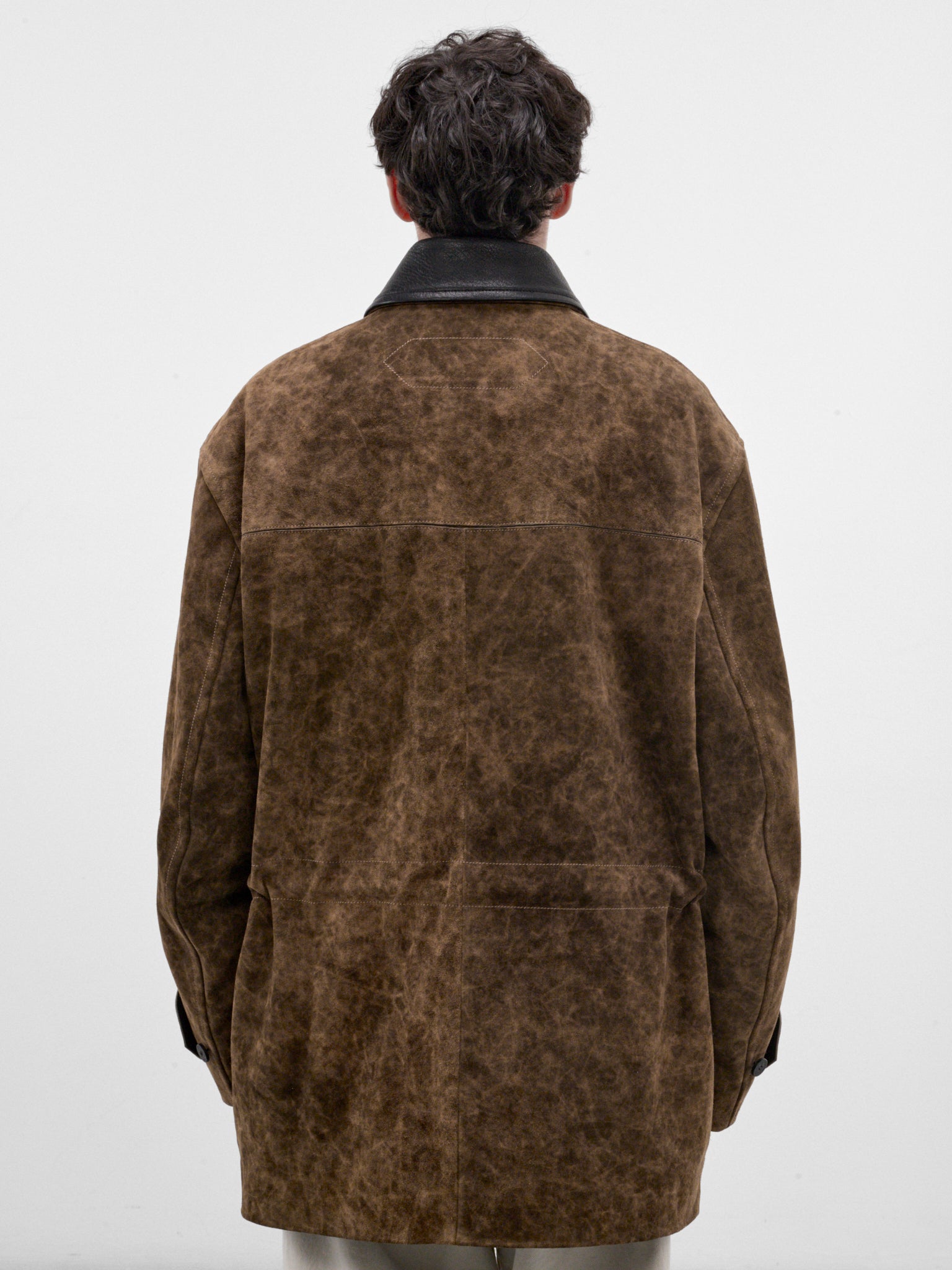 Havana Brown Nubuck Parka (OUM00175AC08C07-BROWN)