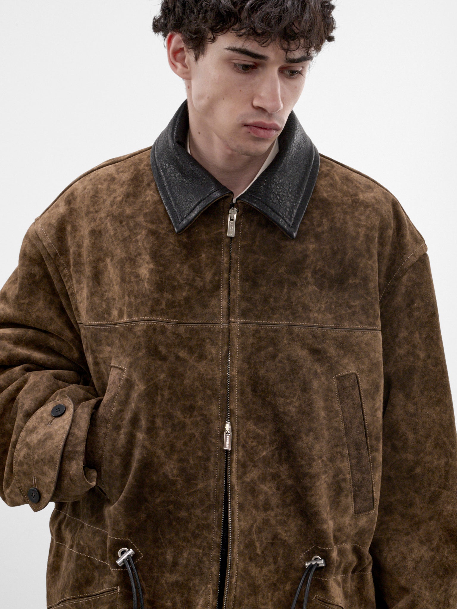 Havana Brown Nubuck Parka (OUM00175AC08C07-BROWN)