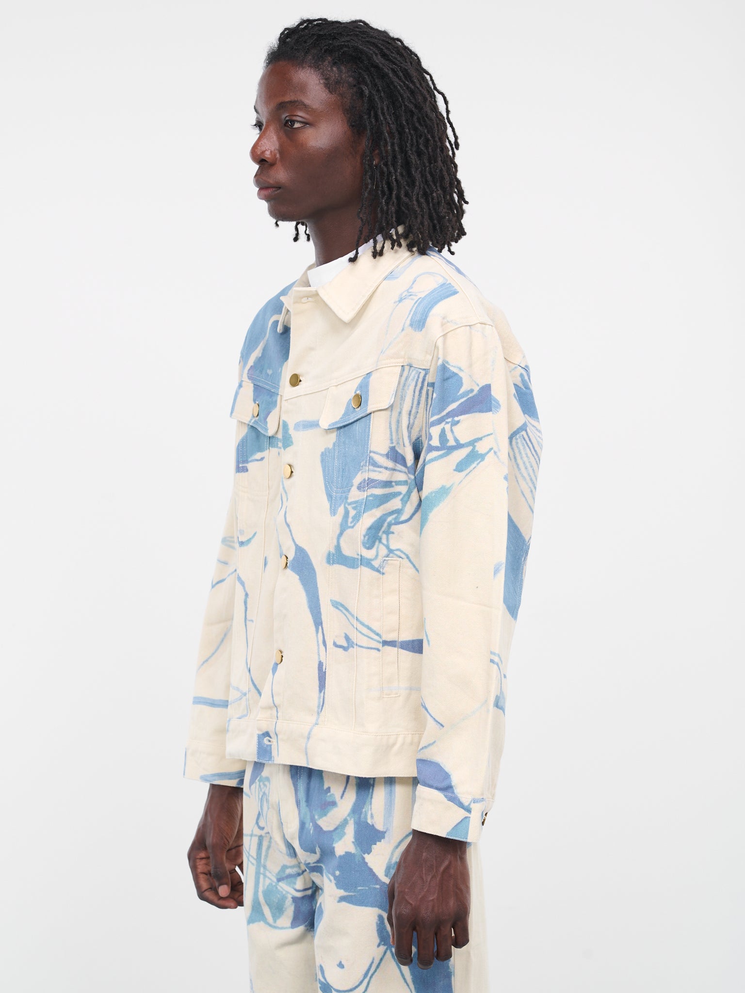Bedroom Trucker Jacket (OW-18-CREAM)