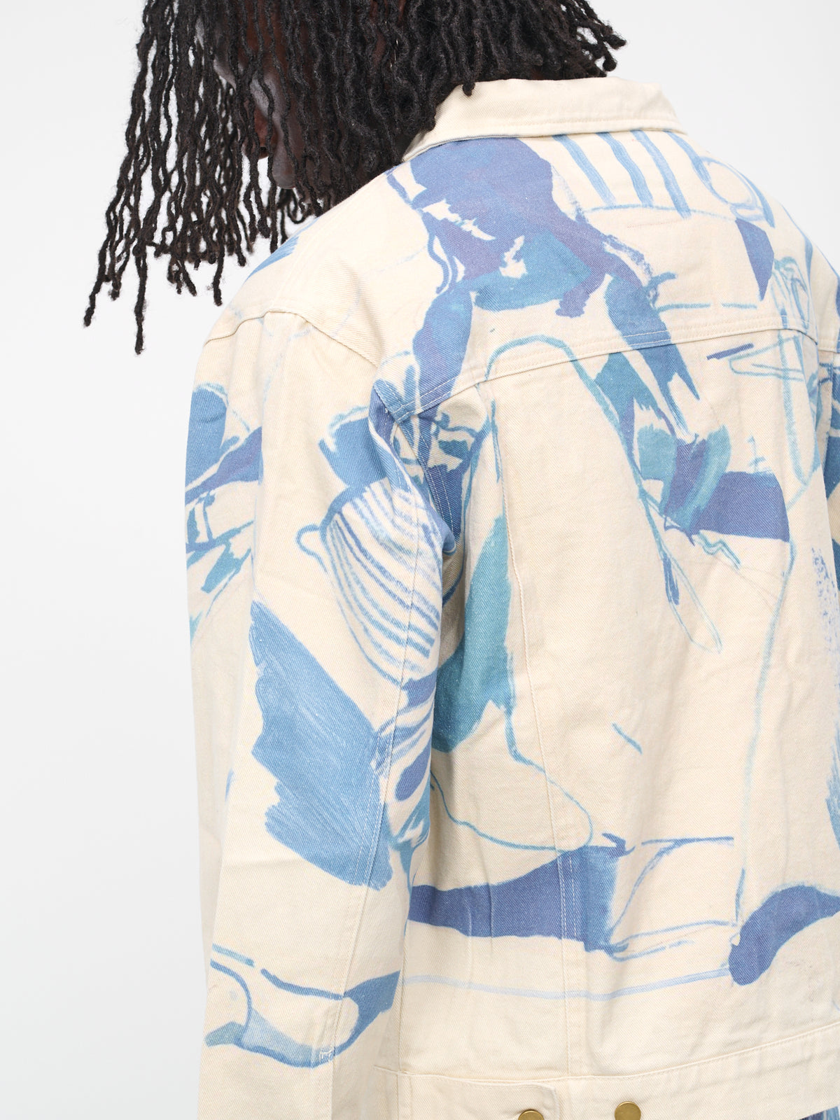 Bedroom Trucker Jacket (OW-18-CREAM)
