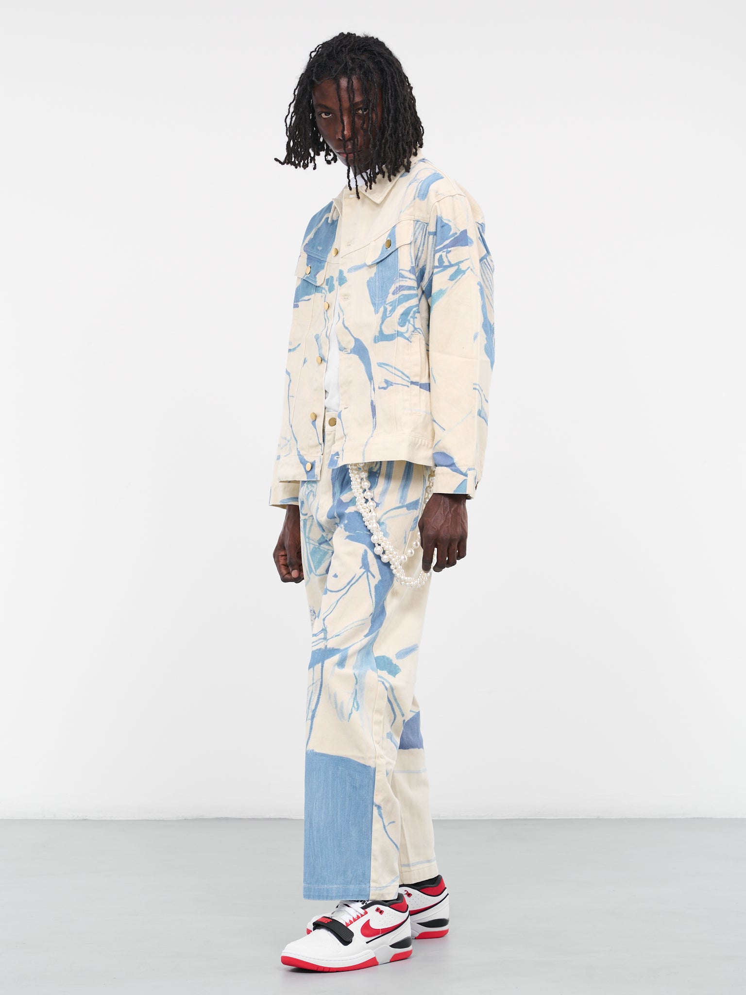 Bedroom Trucker Jacket (OW-18-CREAM)