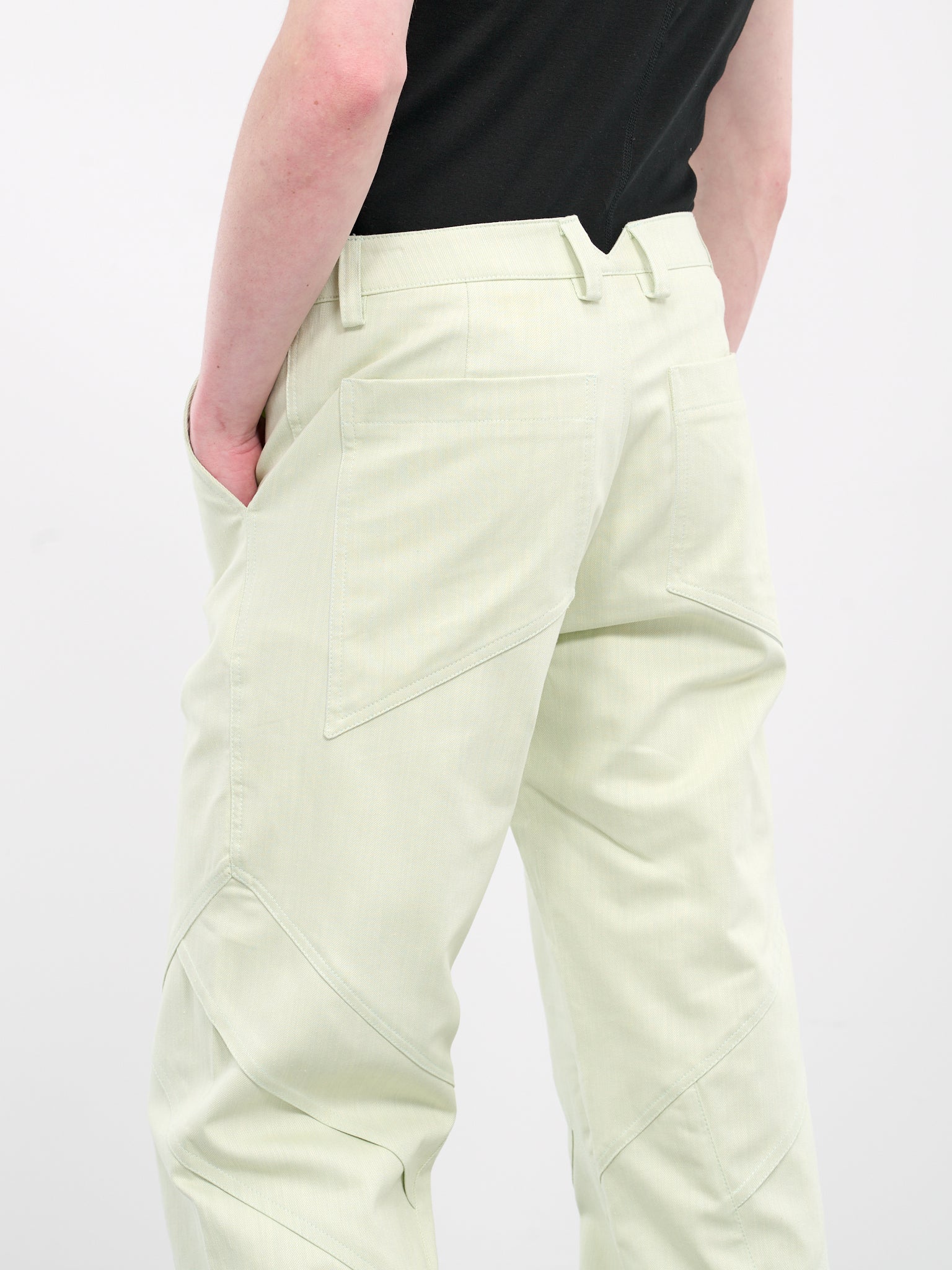 Jukebox Straight Trousers (P-02-H-MINT-GREEN)
