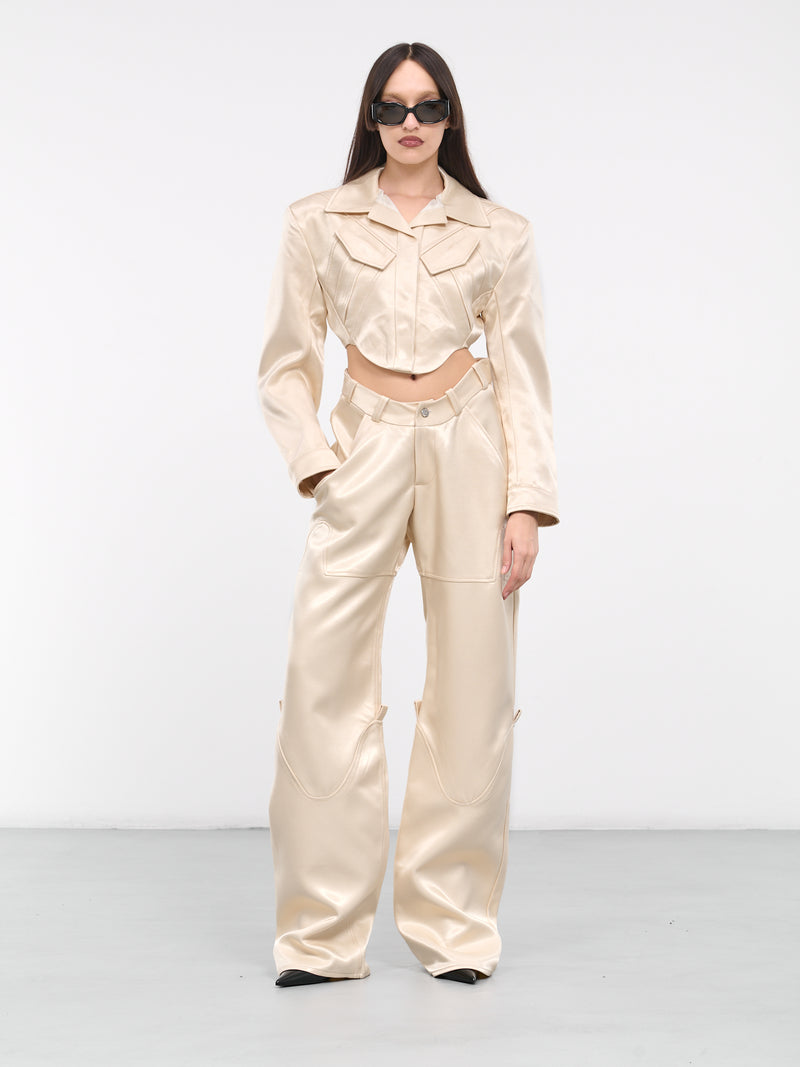 La Pantalon Cowboy (P001-COWBOY-IVORY)