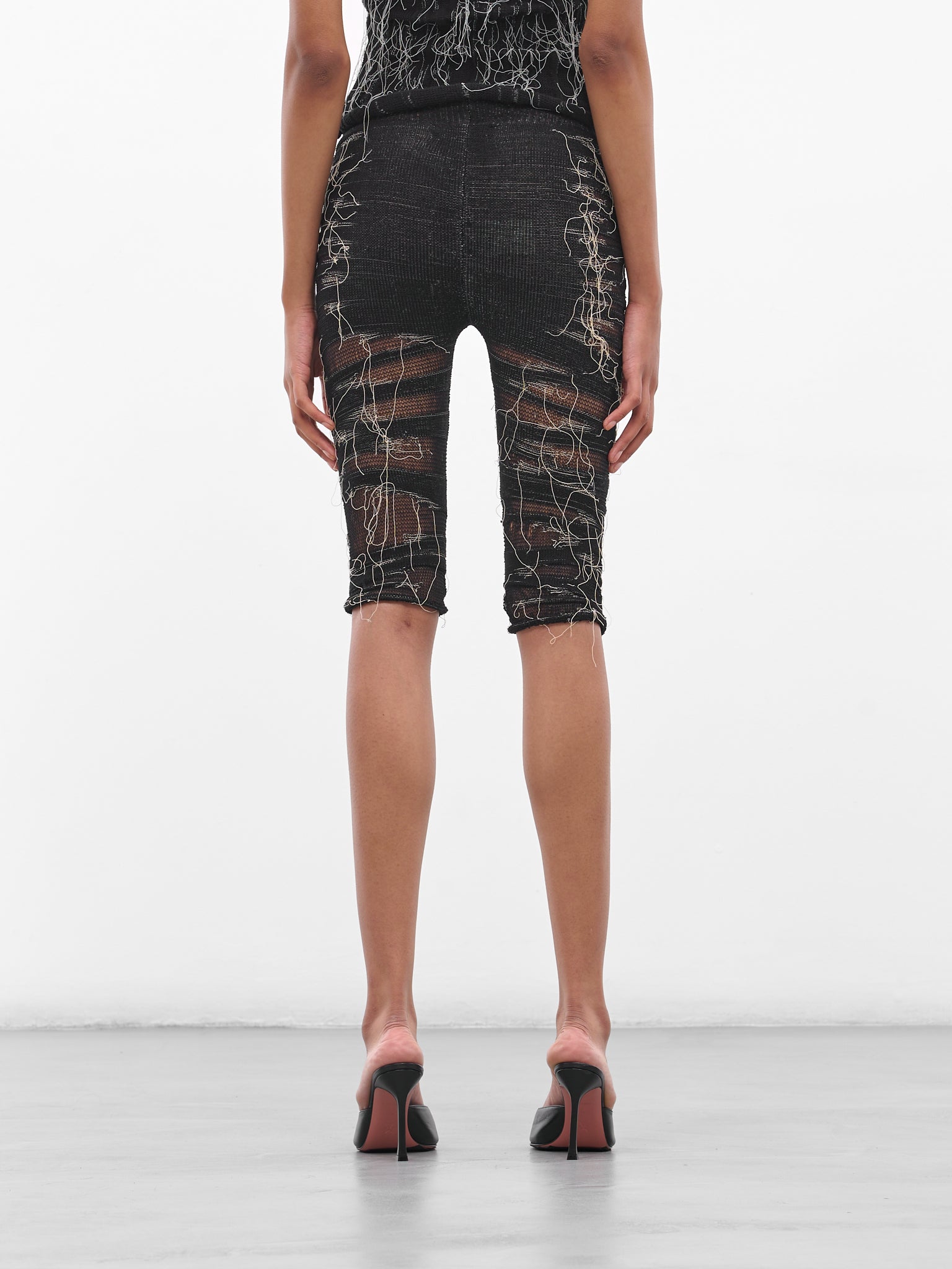 KRYSTAL PANIAGUA Knit Capri Pants | H.Lorenzo - back