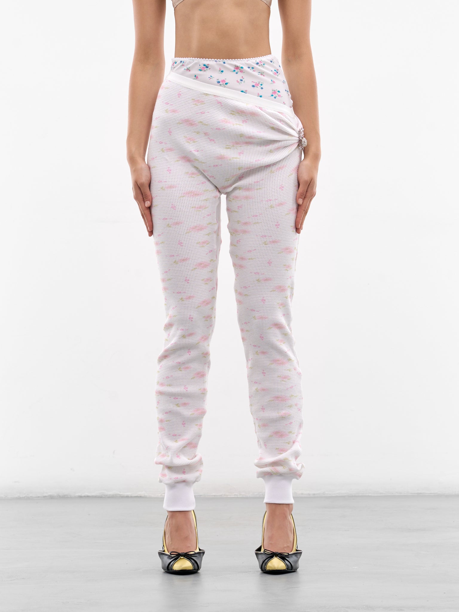 August Barron Floral Leggings | H.Lorenzo - front