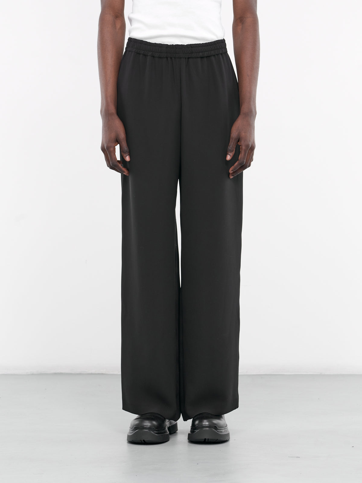 Silk Pyjama Pants (P014-S008-BLACK)