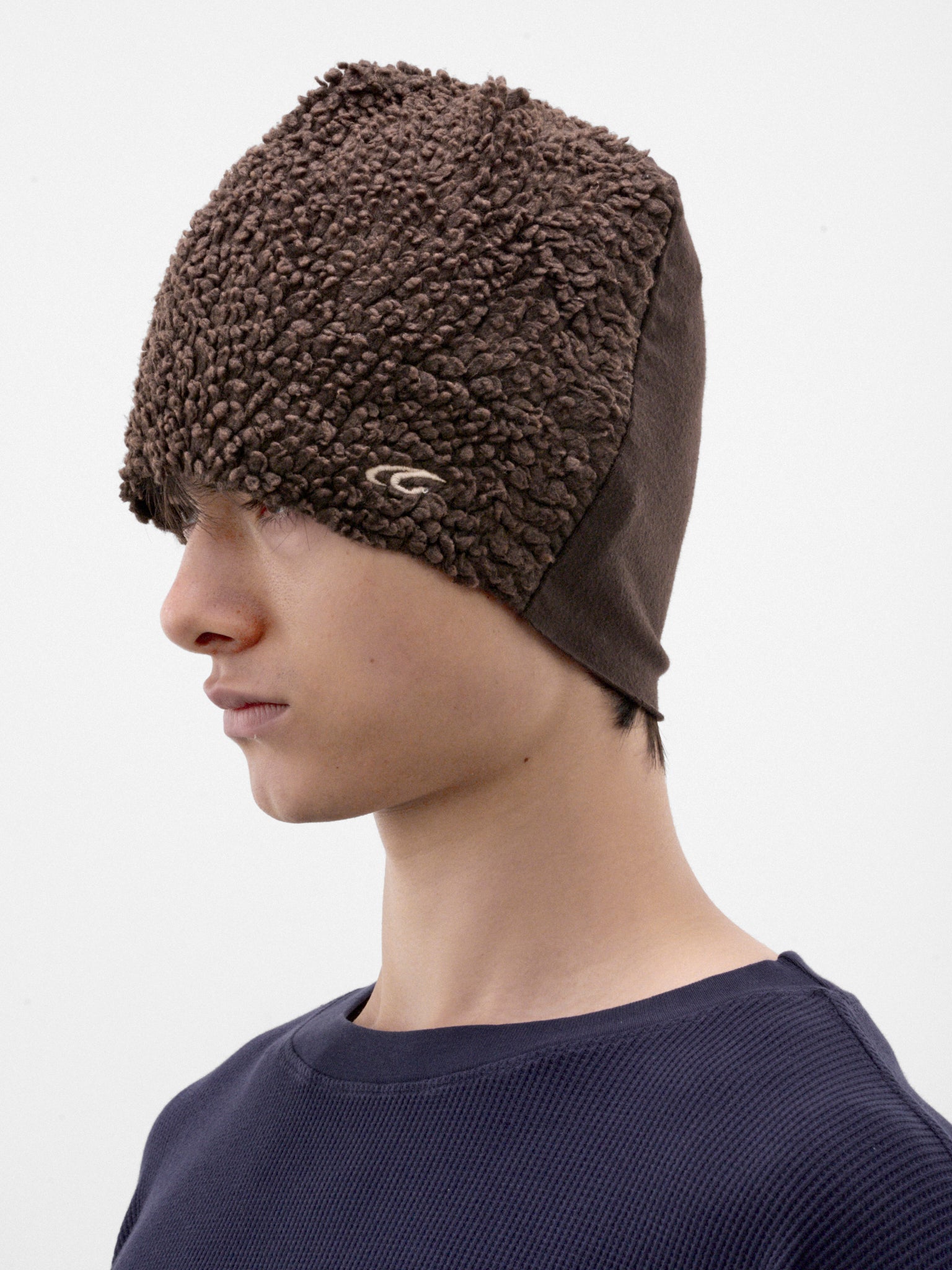 Brown Sherpa Beanie (P03-00-001BR-BROWN)