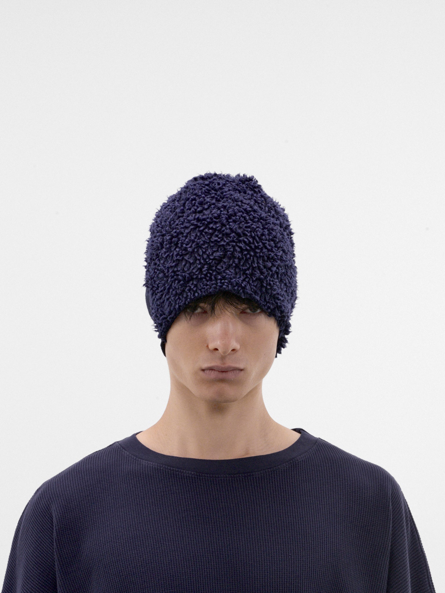 Navy Sherpa Beanie (P03-00-001NV-NAVY)