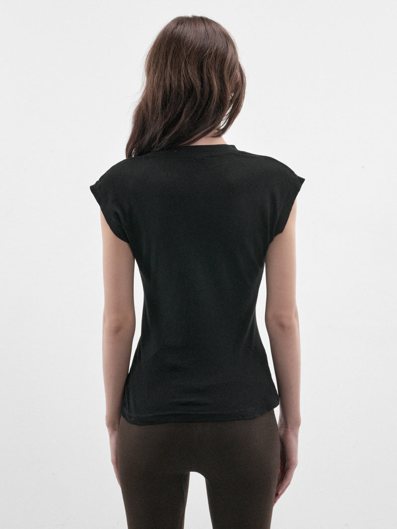 Black Crest Graphic Tee (P03-03-014BK-BLACK)