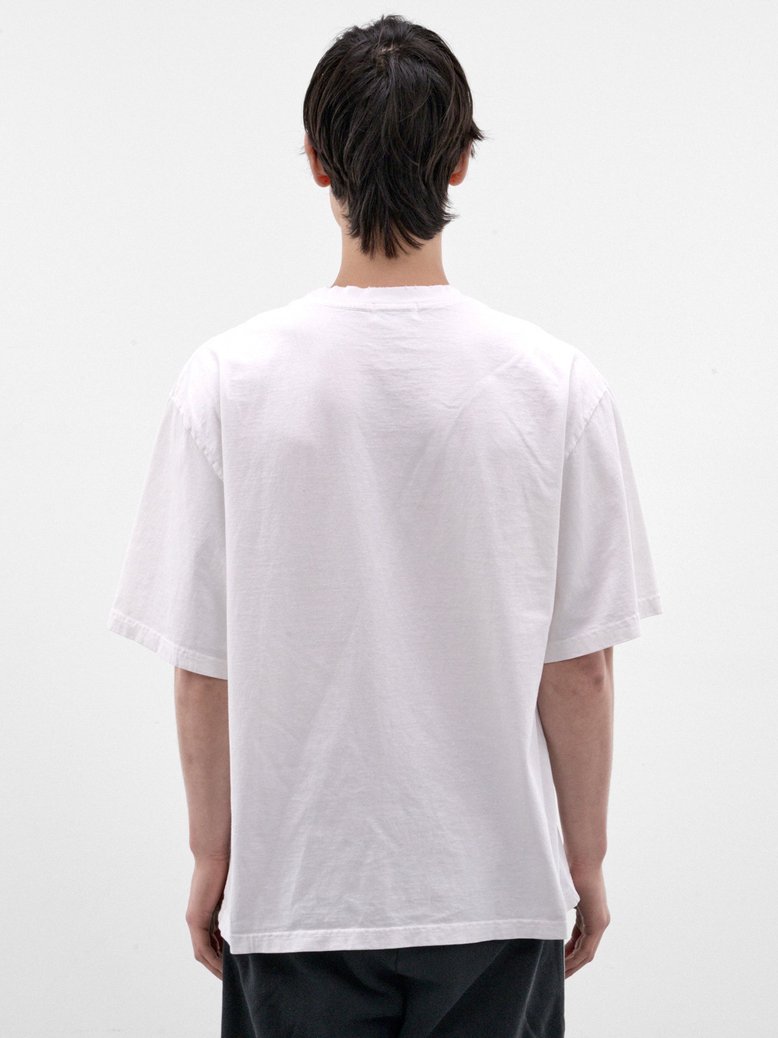 California White Cotton Tee (P03-03-024WH-WHITE)