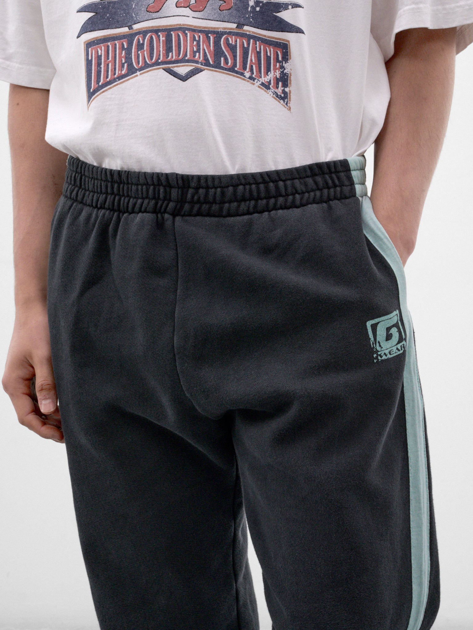 Mint Cotton G-Wear Sweatpants (P03-04-004MN-MINT)